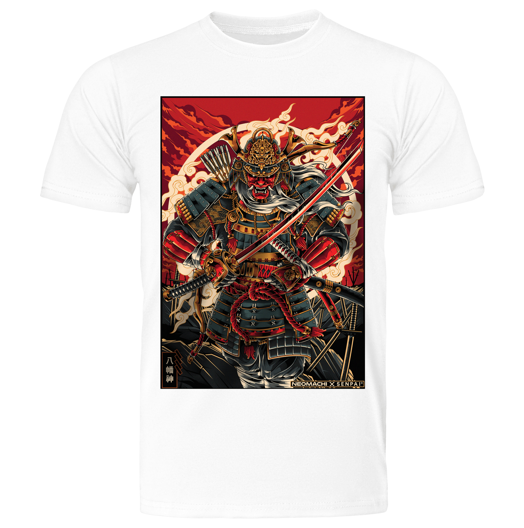 HACHIMAN: T - SHIRT - NEOMACHI - Cyberpunk - Techwear - Gaming