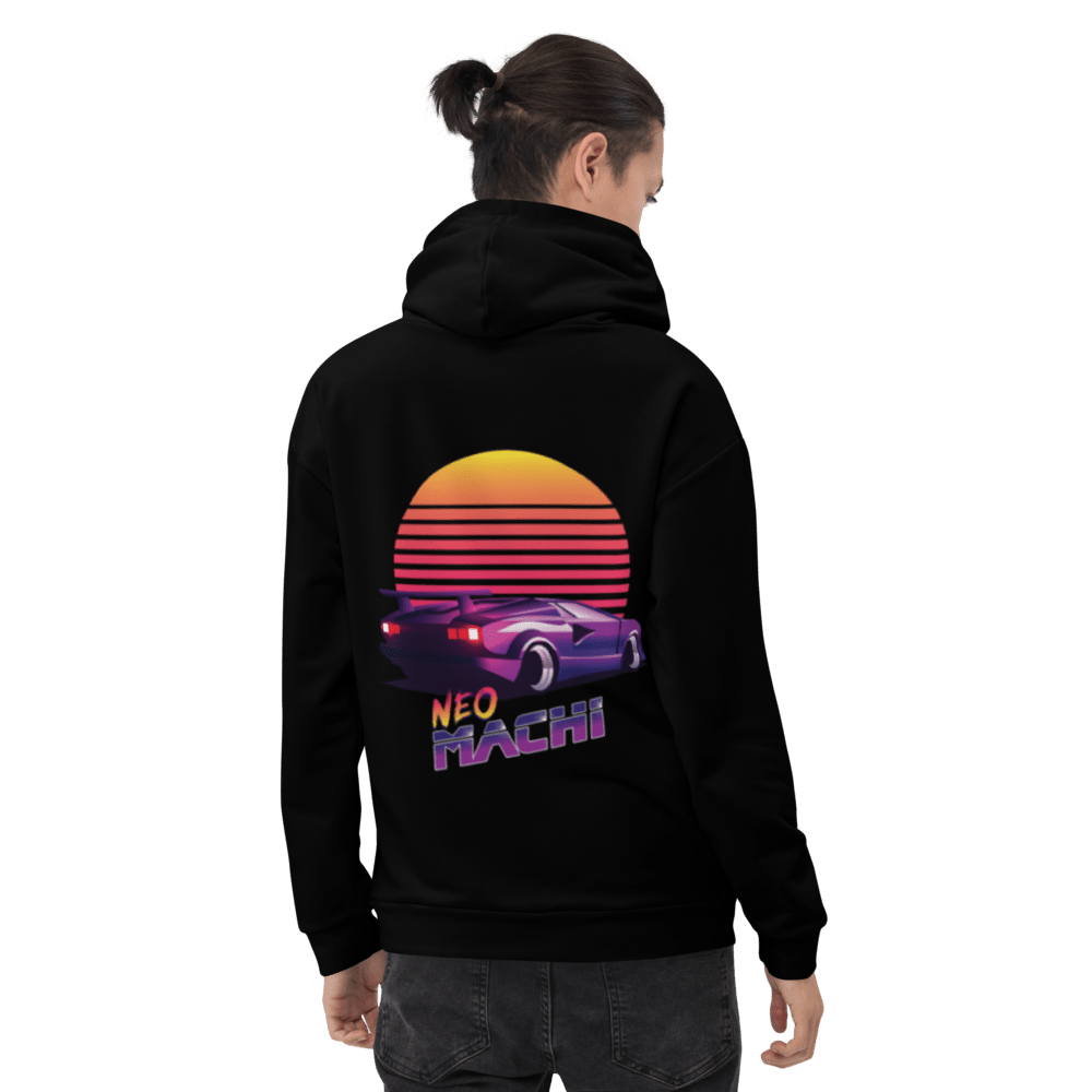 HAYAI: HOODIE - NEOMACHI - Cyberpunk - Techwear - Gaming