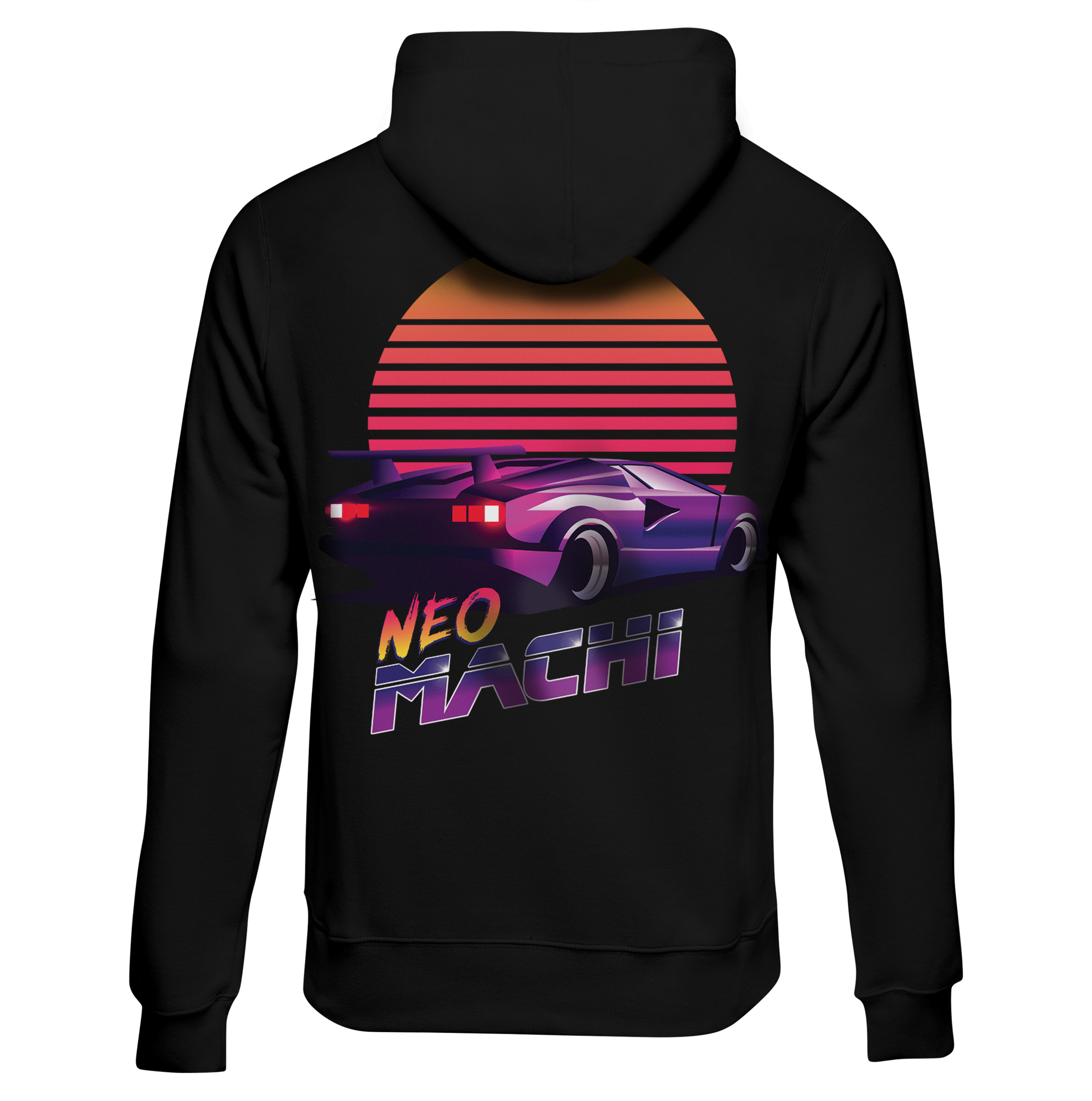 HAYAI: HOODIE - NEOMACHI - Cyberpunk - Techwear - Gaming