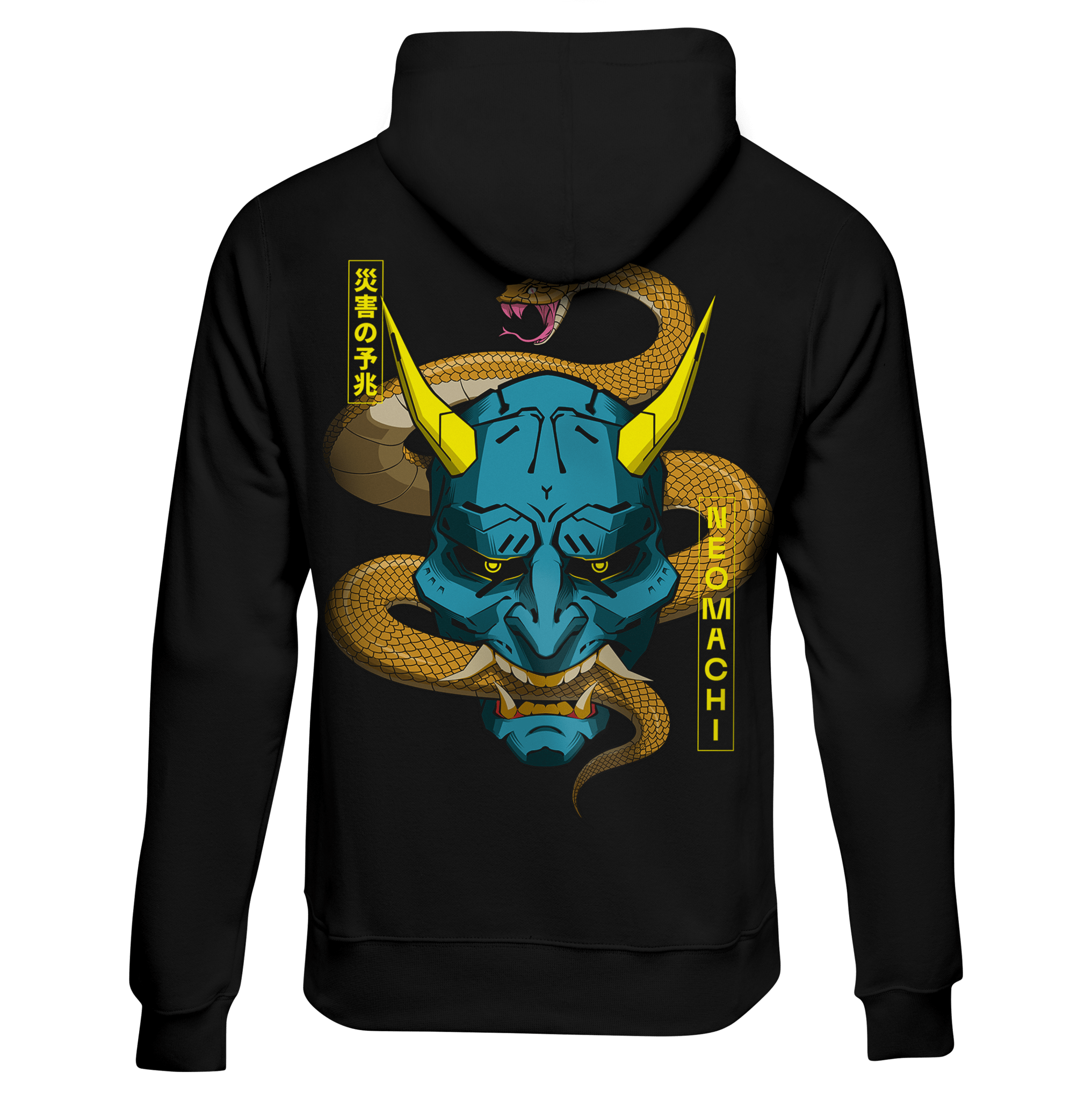 HEBI: HOODIE - NEOMACHI - Cyberpunk - Techwear - Gaming