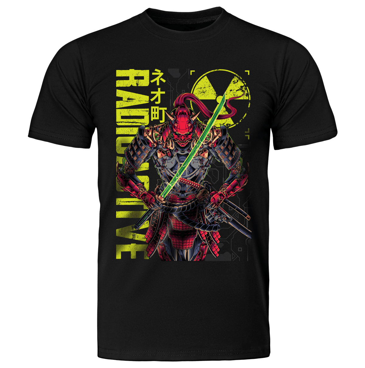 HOSHASEI: T - SHIRT - NEOMACHI - Cyberpunk - Techwear - Gaming