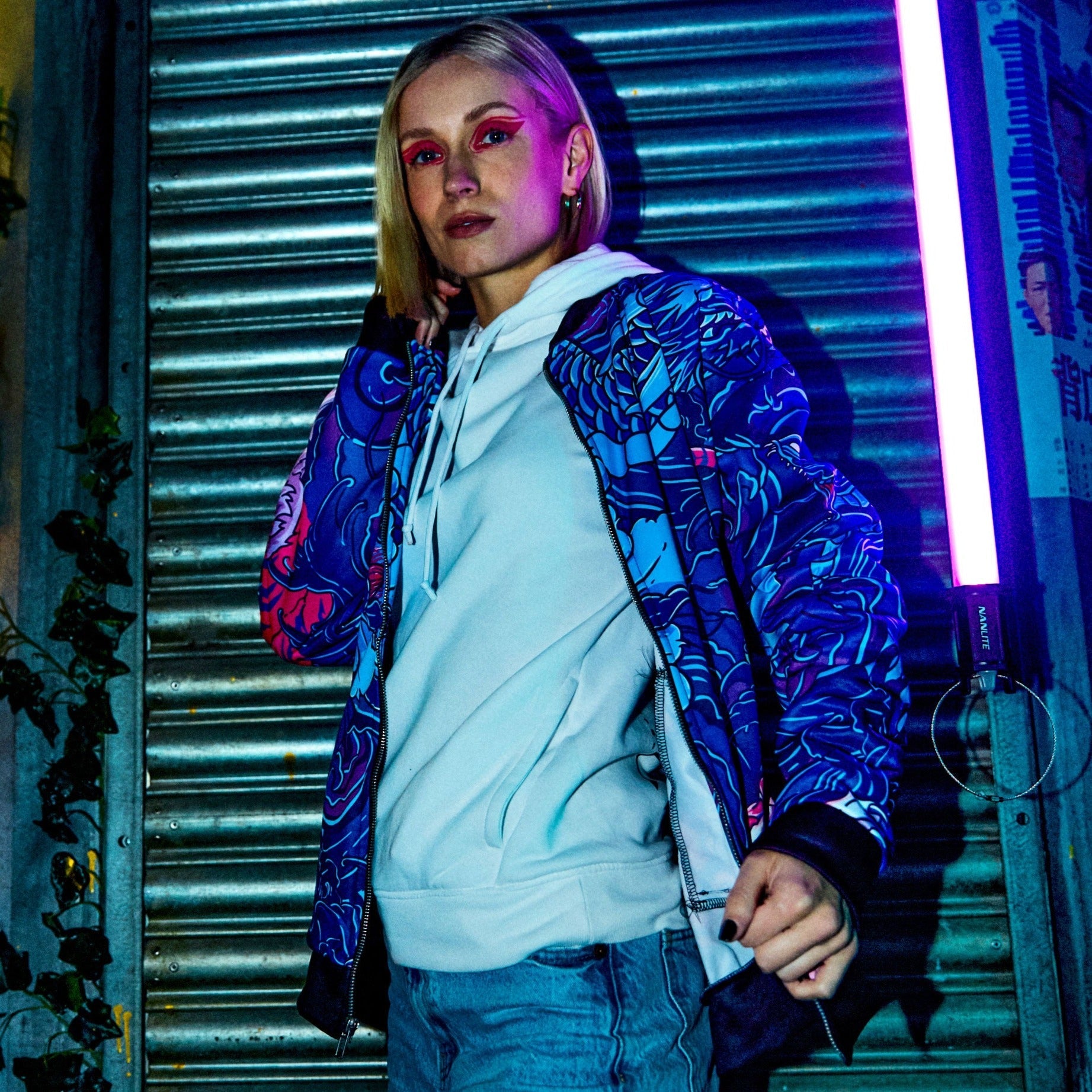 IREZUMI: JACKET - NEOMACHI - Cyberpunk - Techwear - Gaming