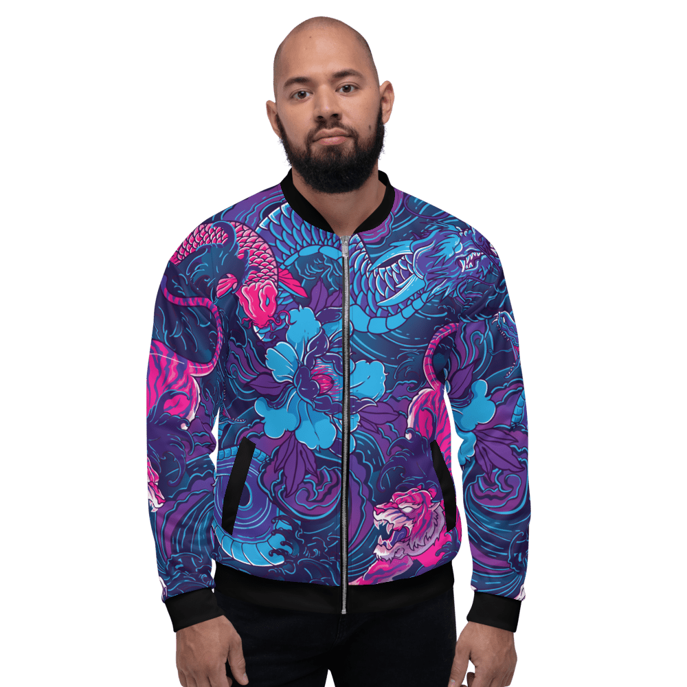 IREZUMI: JACKET - NEOMACHI - Cyberpunk - Techwear - Gaming