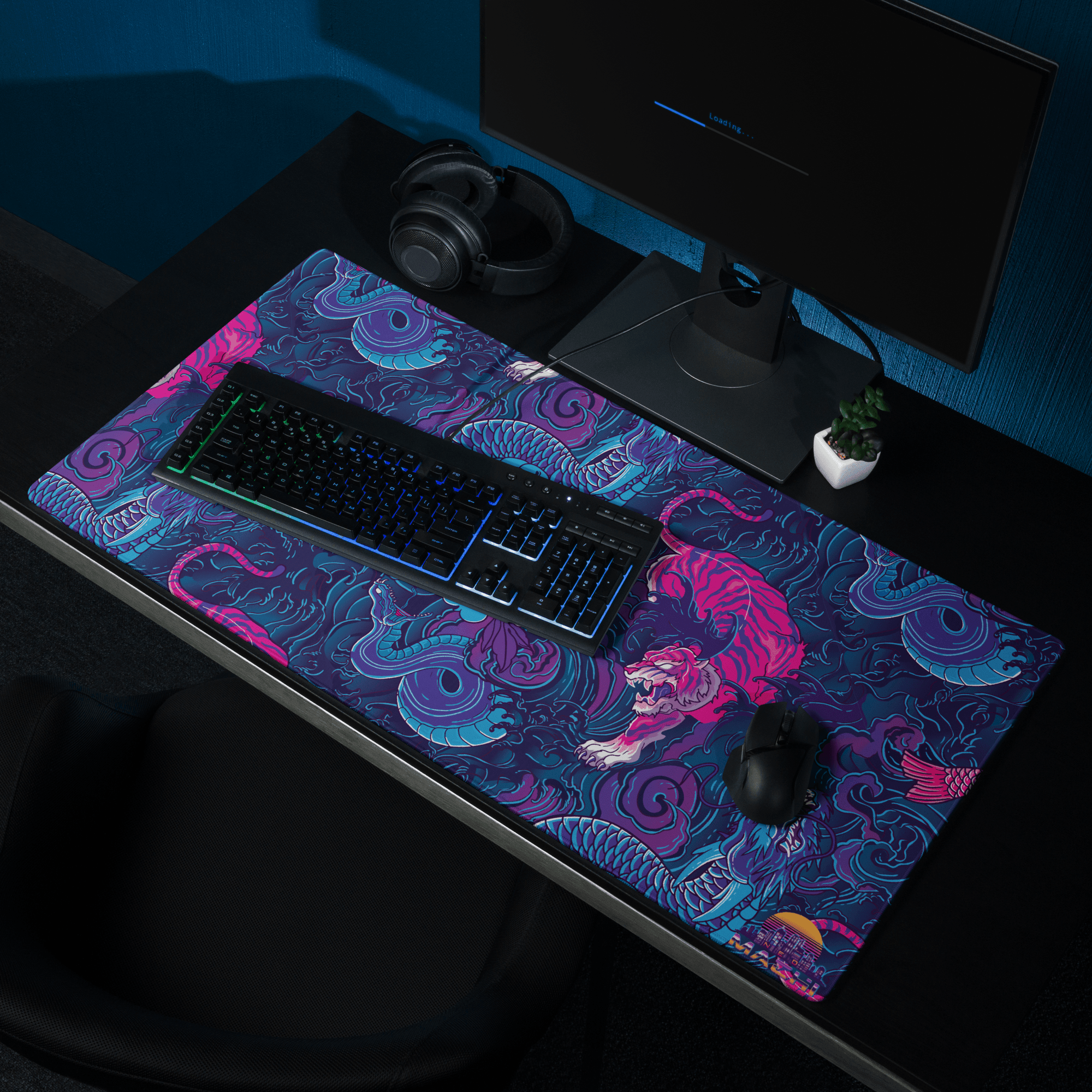 IREZUMI: MOUSE PAD - NEOMACHI - Cyberpunk - Techwear - Gaming