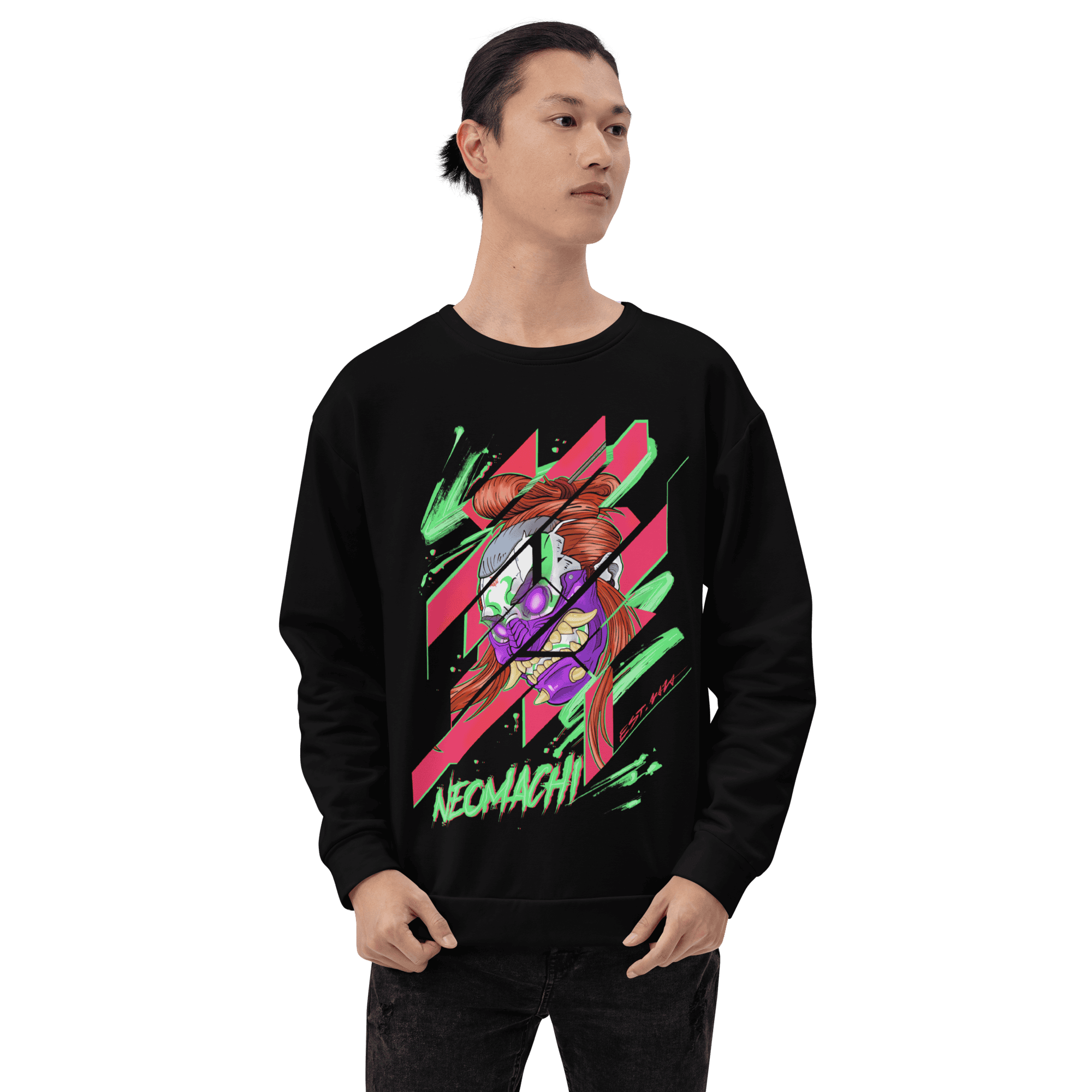 KABUKI: SWEATER - NEOMACHI - Cyberpunk - Techwear - Gaming