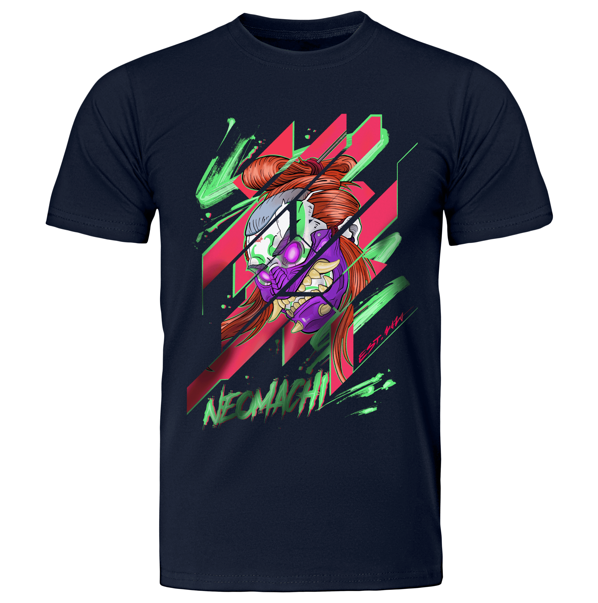 KABUKI: T - SHIRT - NEOMACHI - Cyberpunk - Techwear - Gaming