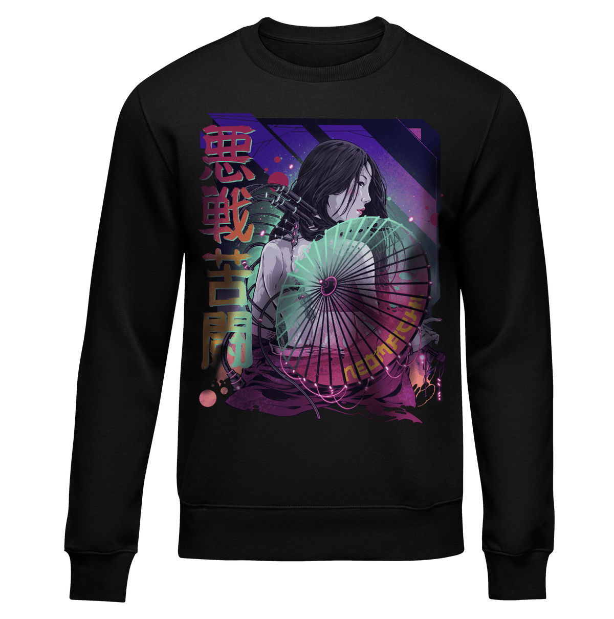 KASA: SWEATER - NEOMACHI - Cyberpunk - Techwear - Gaming