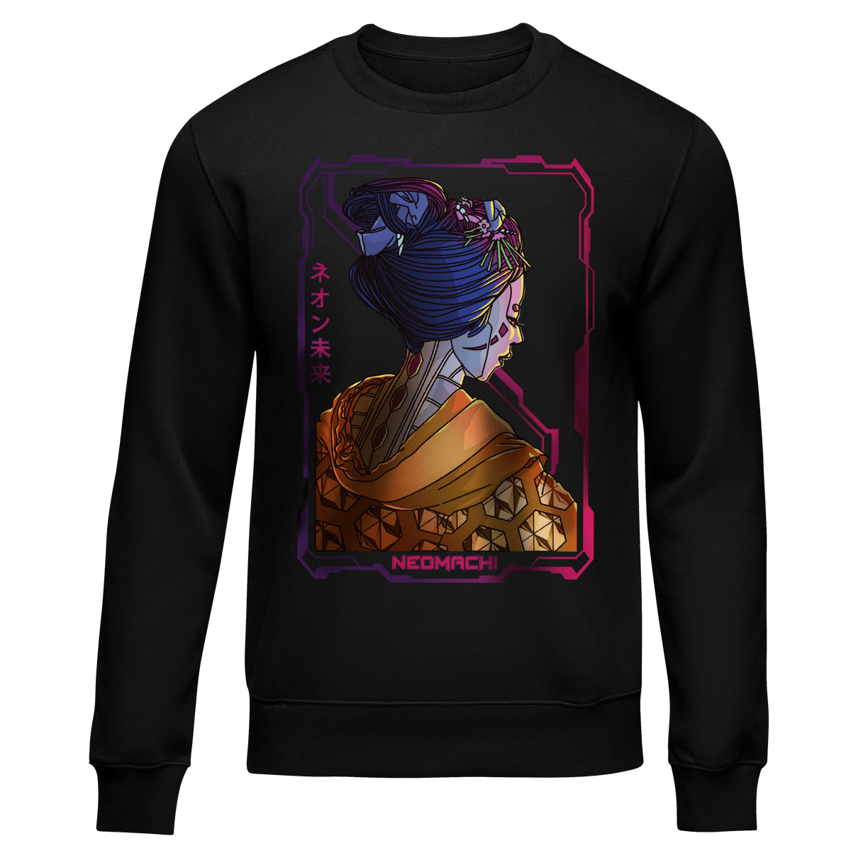 KINZOKU: SWEATER - NEOMACHI - Cyberpunk - Techwear - Gaming