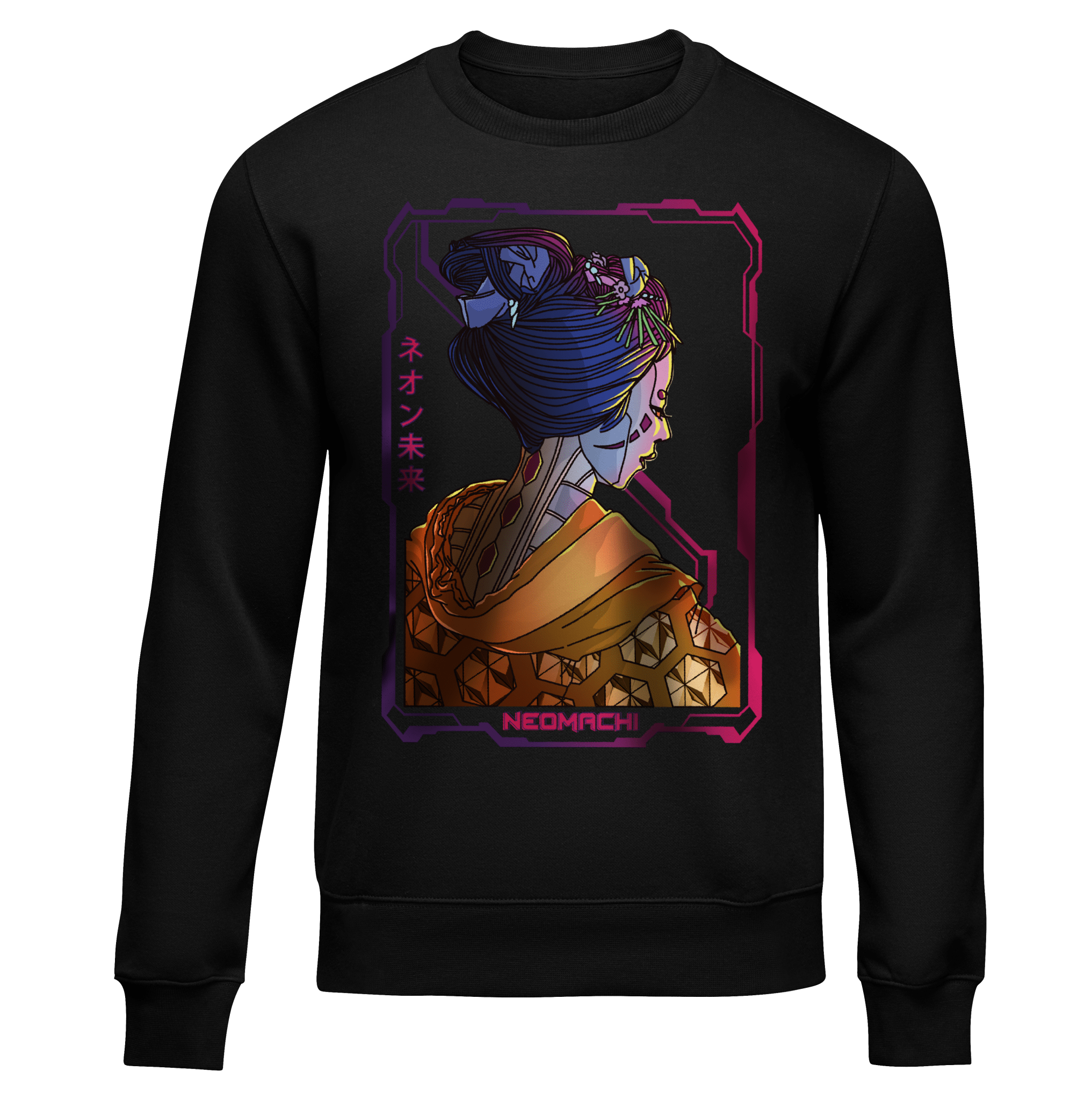 KINZOKU: SWEATER - NEOMACHI - Cyberpunk - Techwear - Gaming