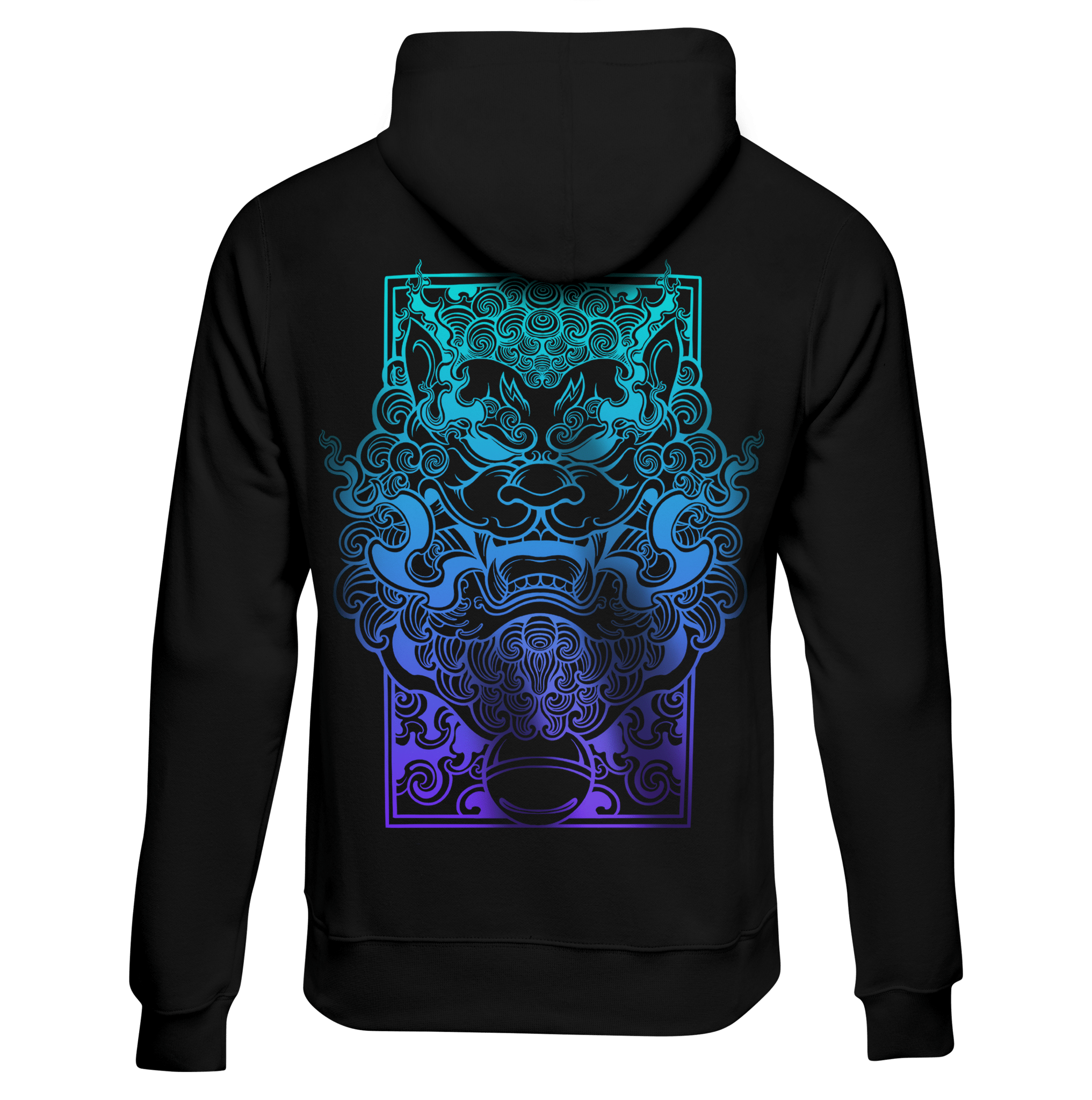 KOMAINU: HOODIE - NEOMACHI - Cyberpunk - Techwear - Gaming