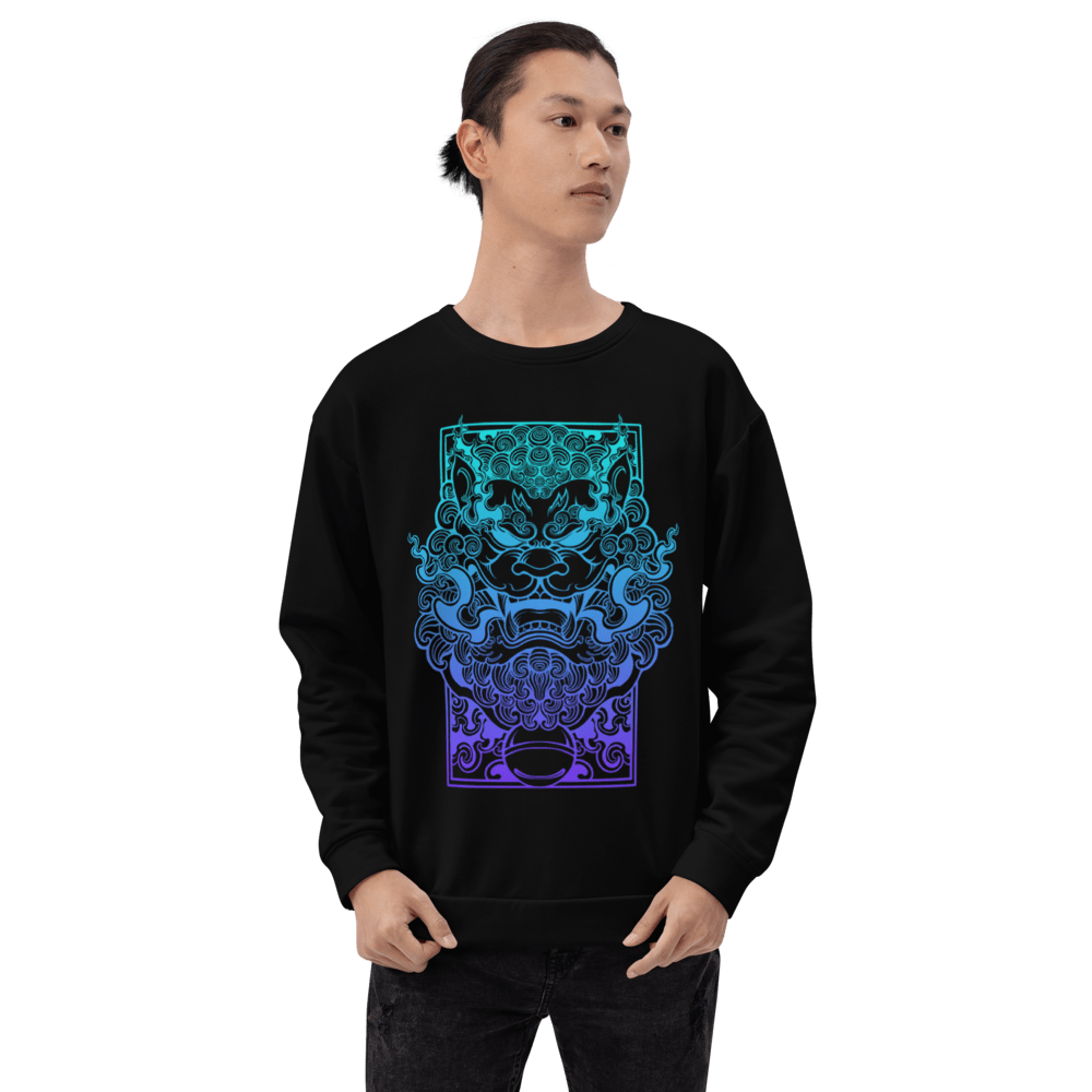 KOMAINU: SWEATER - NEOMACHI - Cyberpunk - Techwear - Gaming