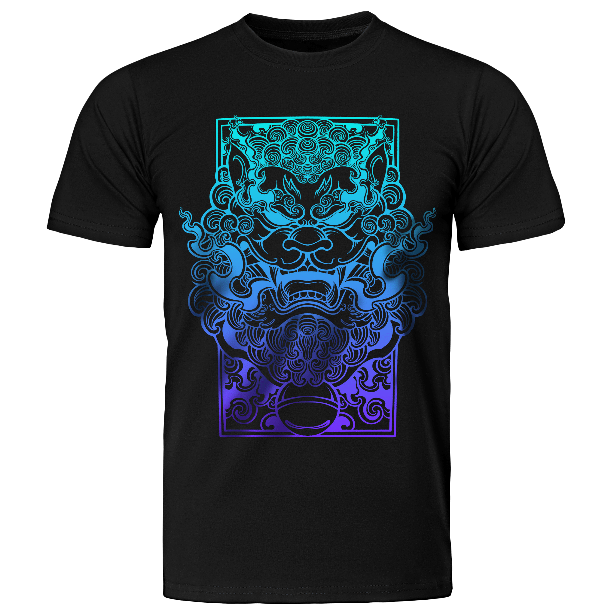 KOMAINU: T - SHIRT - NEOMACHI - Cyberpunk - Techwear - Gaming