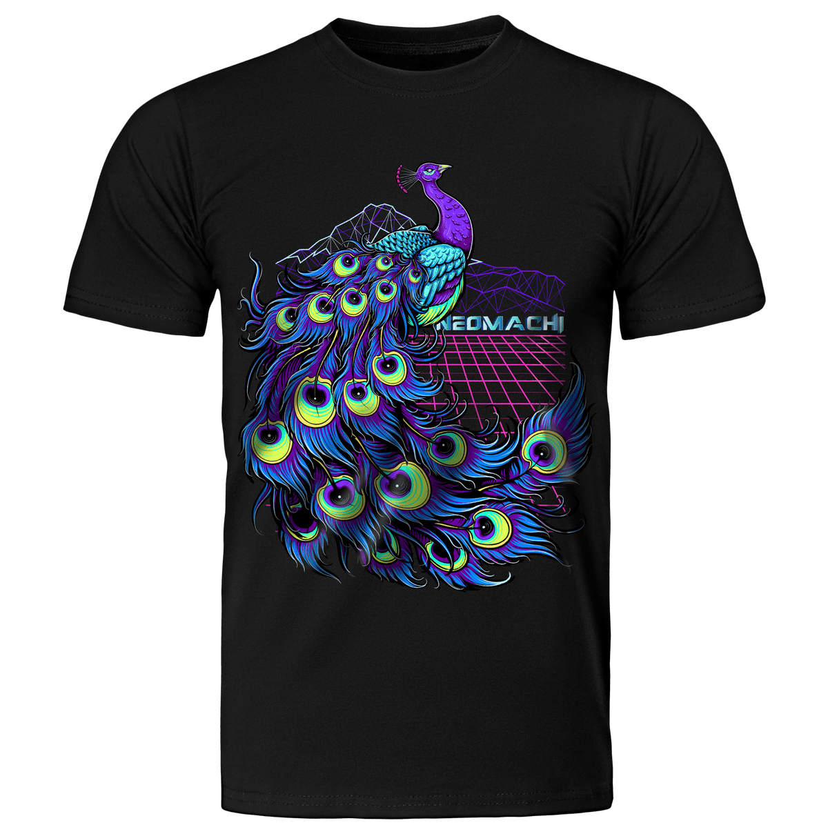 KUZAKU: T - SHIRT - NEOMACHI - Cyberpunk - Techwear - Gaming