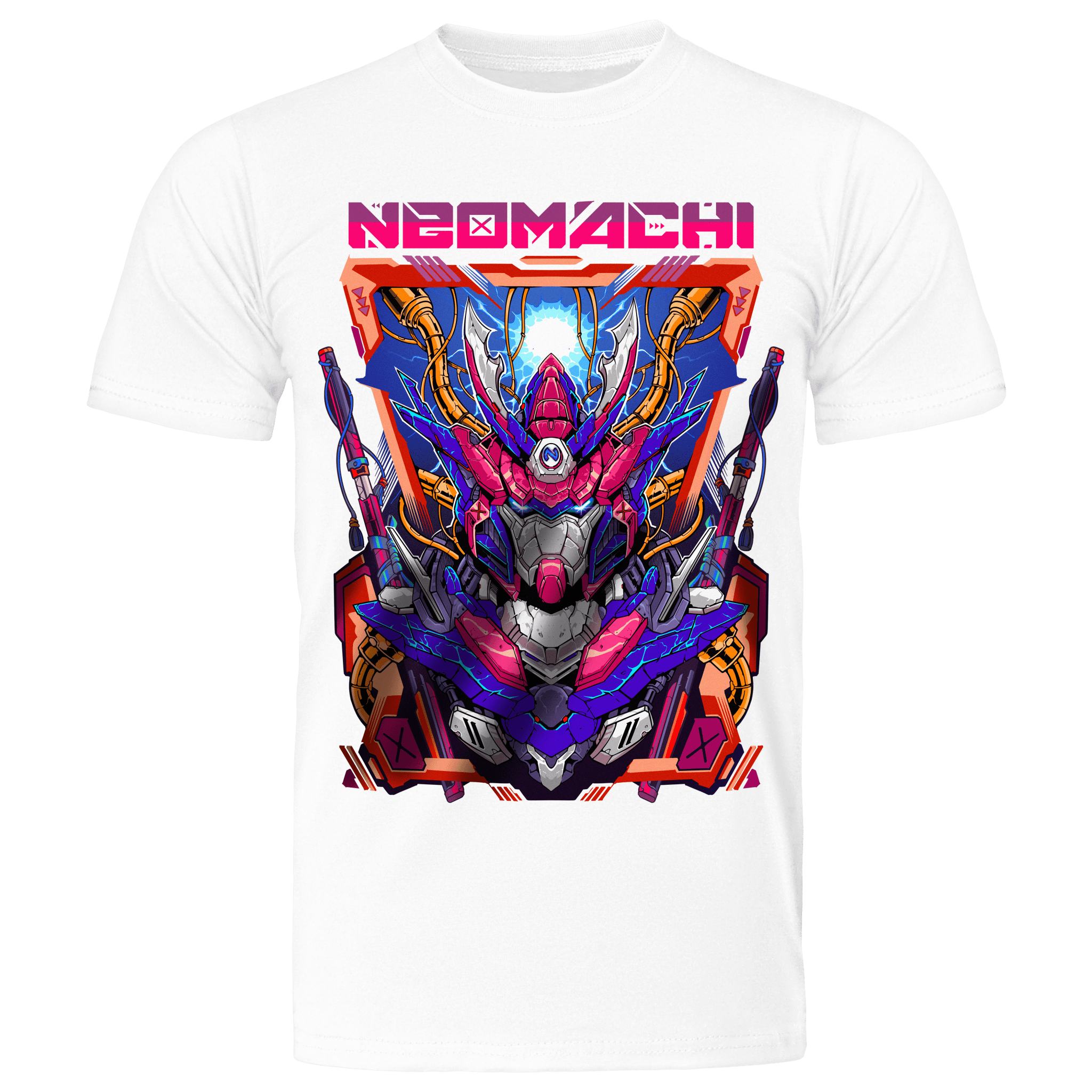 MECHA: T - SHIRT - NEOMACHI - Cyberpunk - Techwear - Gaming