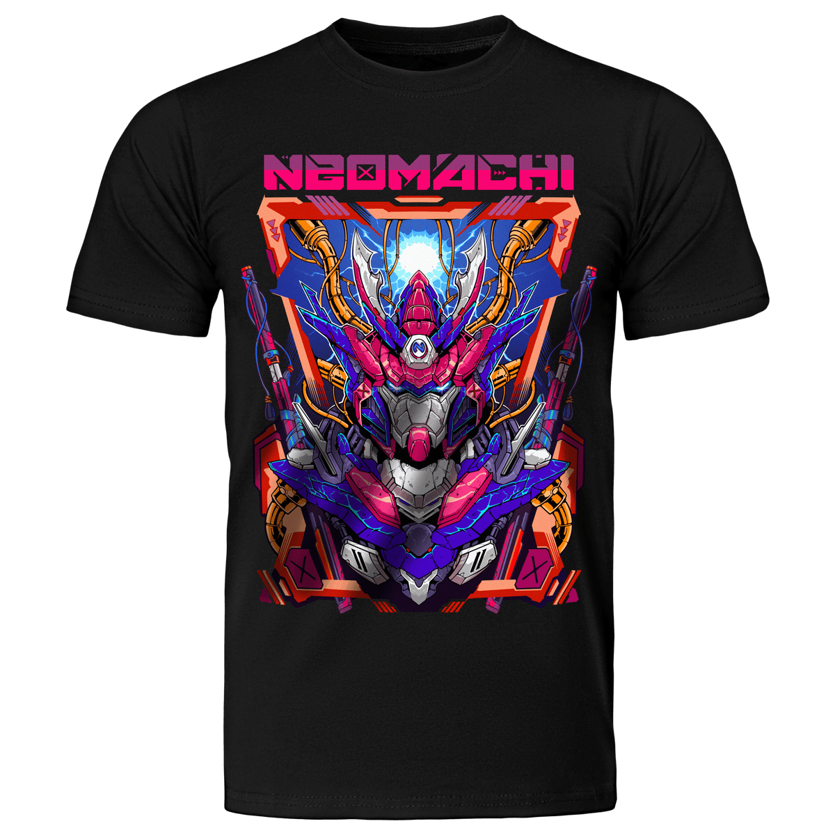 MECHA: T - SHIRT - NEOMACHI - Cyberpunk - Techwear - Gaming