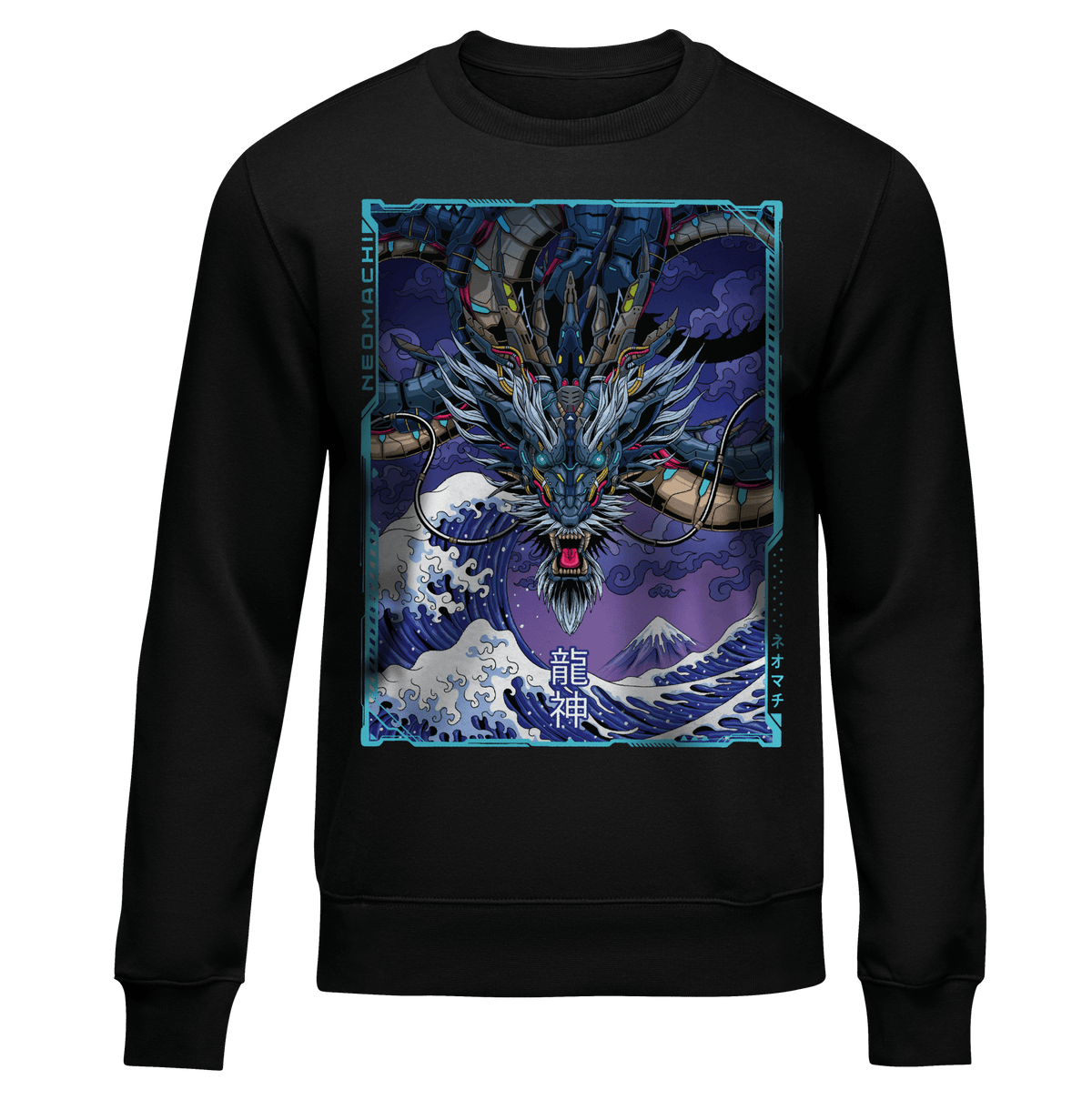 MEKARYŪ: SWEATER - NEOMACHI - Cyberpunk - Techwear - Gaming