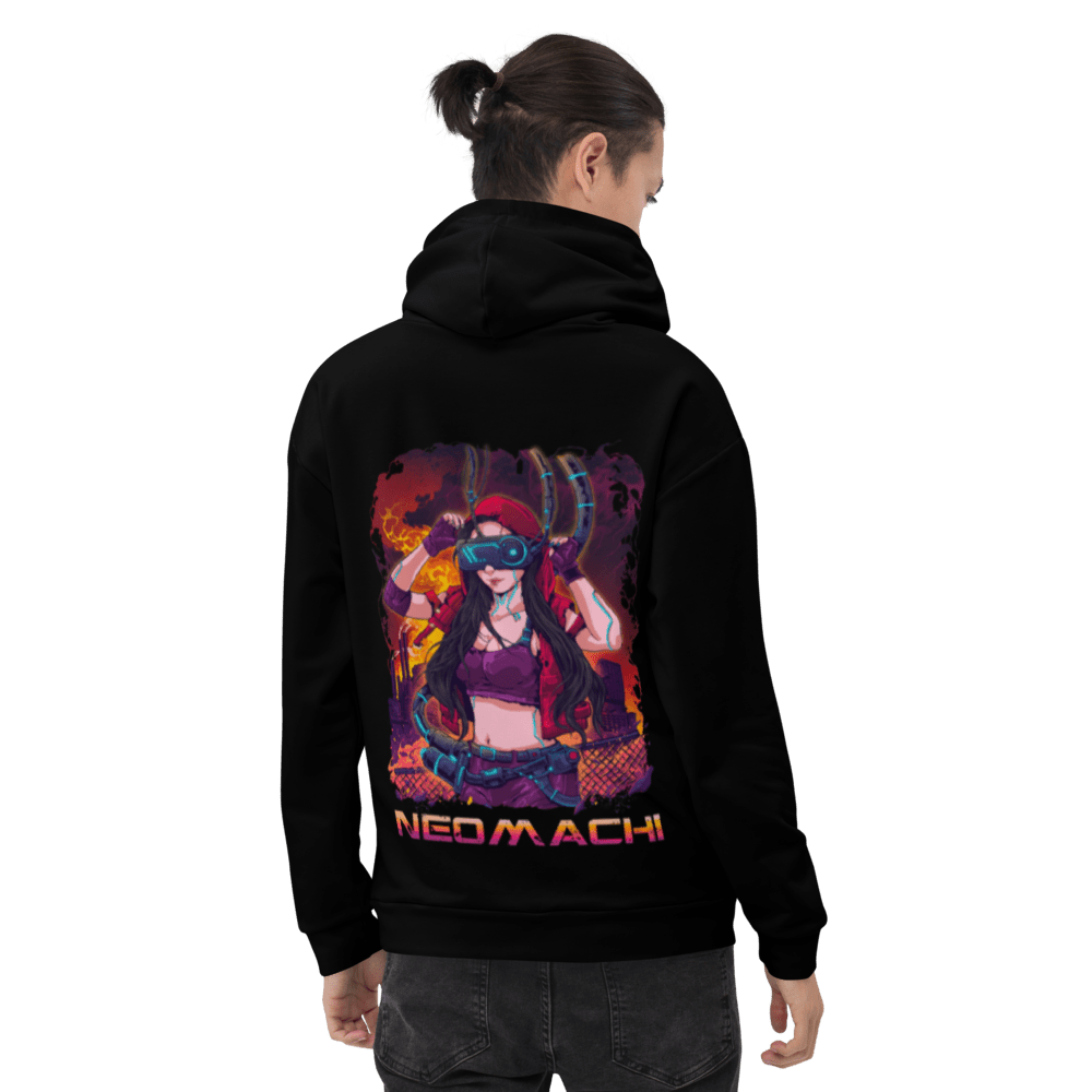 NONFIKUSHON: HOODIE - NEOMACHI - Cyberpunk - Techwear - Gaming