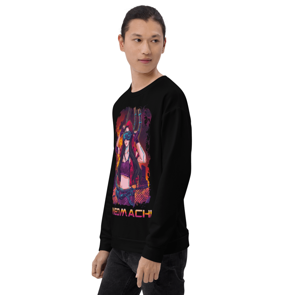 NONFIKUSHON: SWEATER - NEOMACHI - Cyberpunk - Techwear - Gaming