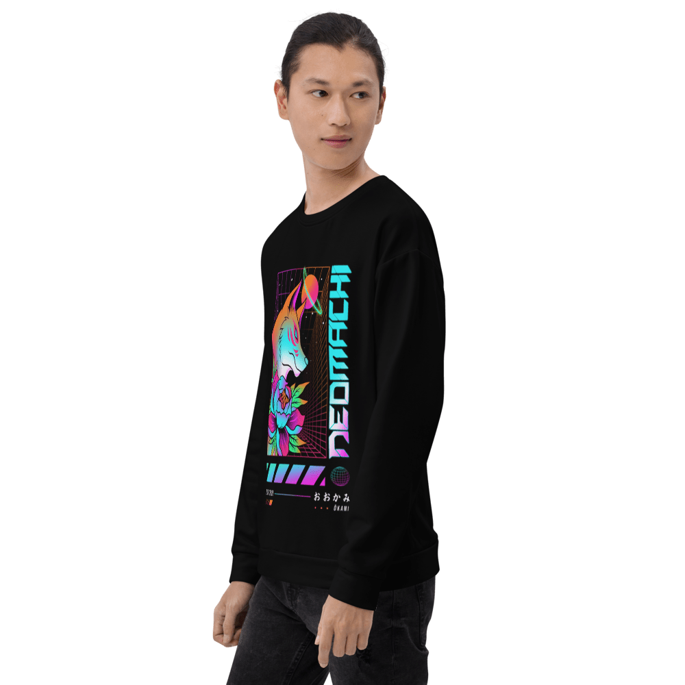 ŌKAMI: SWEATER - NEOMACHI - Cyberpunk - Techwear - Gaming