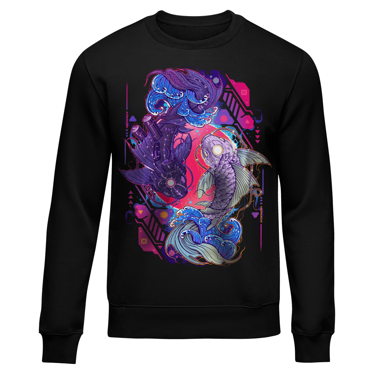 ONMYO: SWEATER - NEOMACHI - Cyberpunk - Techwear - Gaming