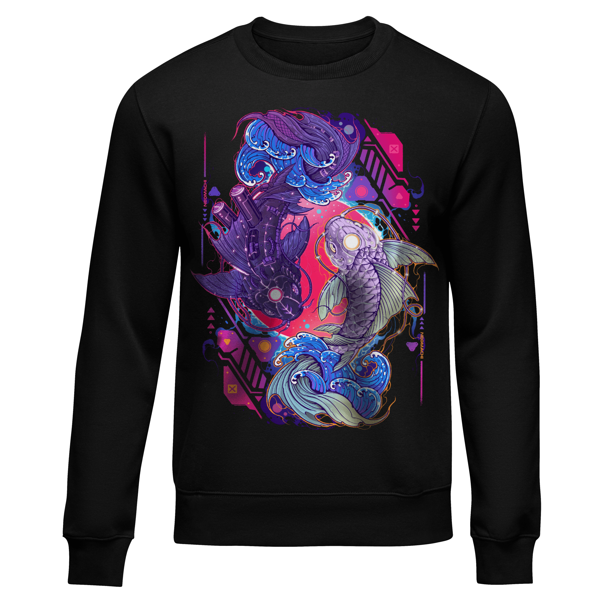 ONMYO: SWEATER - NEOMACHI - Cyberpunk - Techwear - Gaming