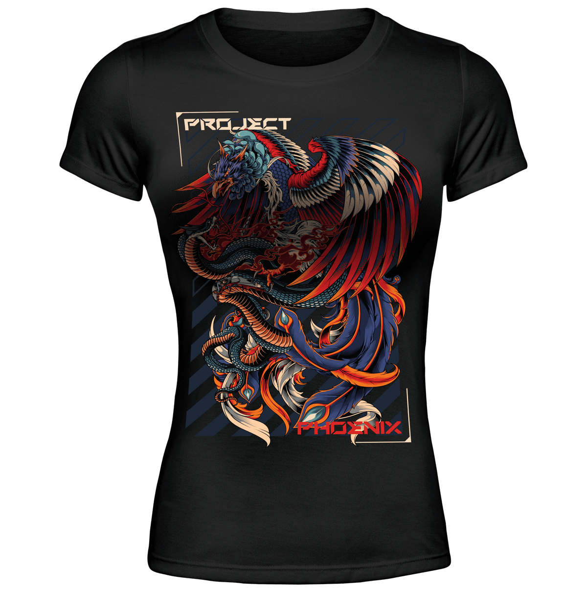 OTORI: WOMAN'S TEE - NEOMACHI - Cyberpunk - Techwear - Gaming