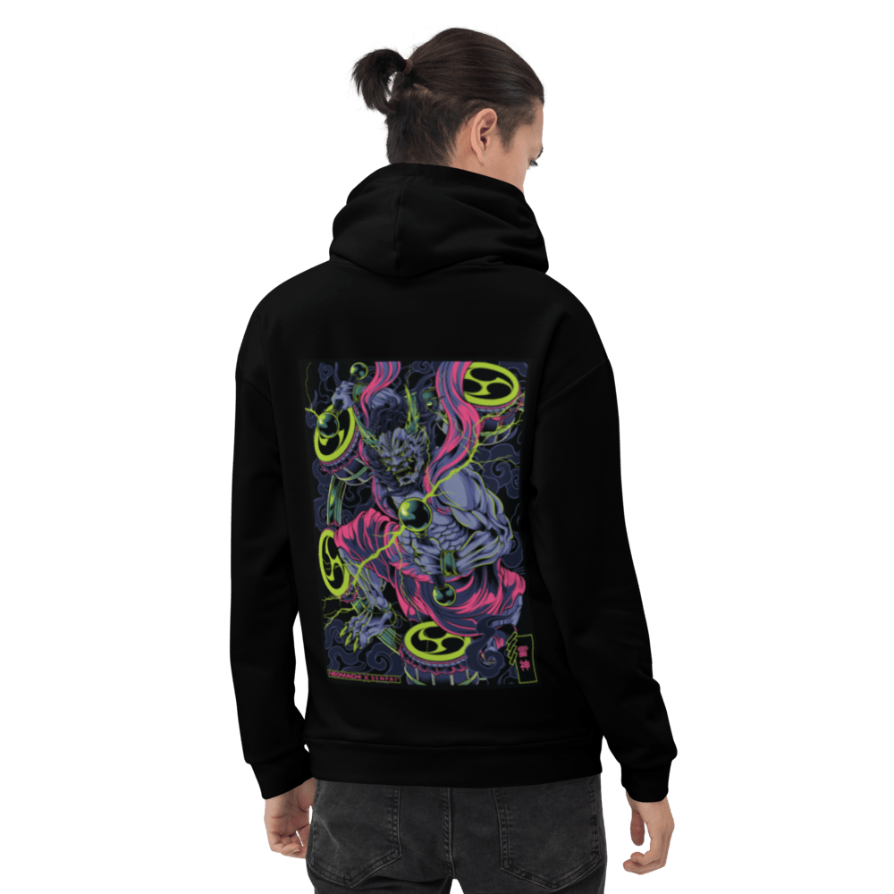 RAIJIN: HOODIE - NEOMACHI - Cyberpunk - Techwear - Gaming