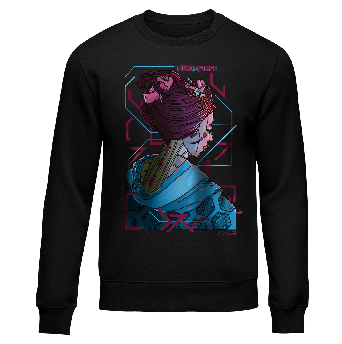 ROBO - MAIKO: SWEATER - NEOMACHI - Cyberpunk - Techwear - Gaming