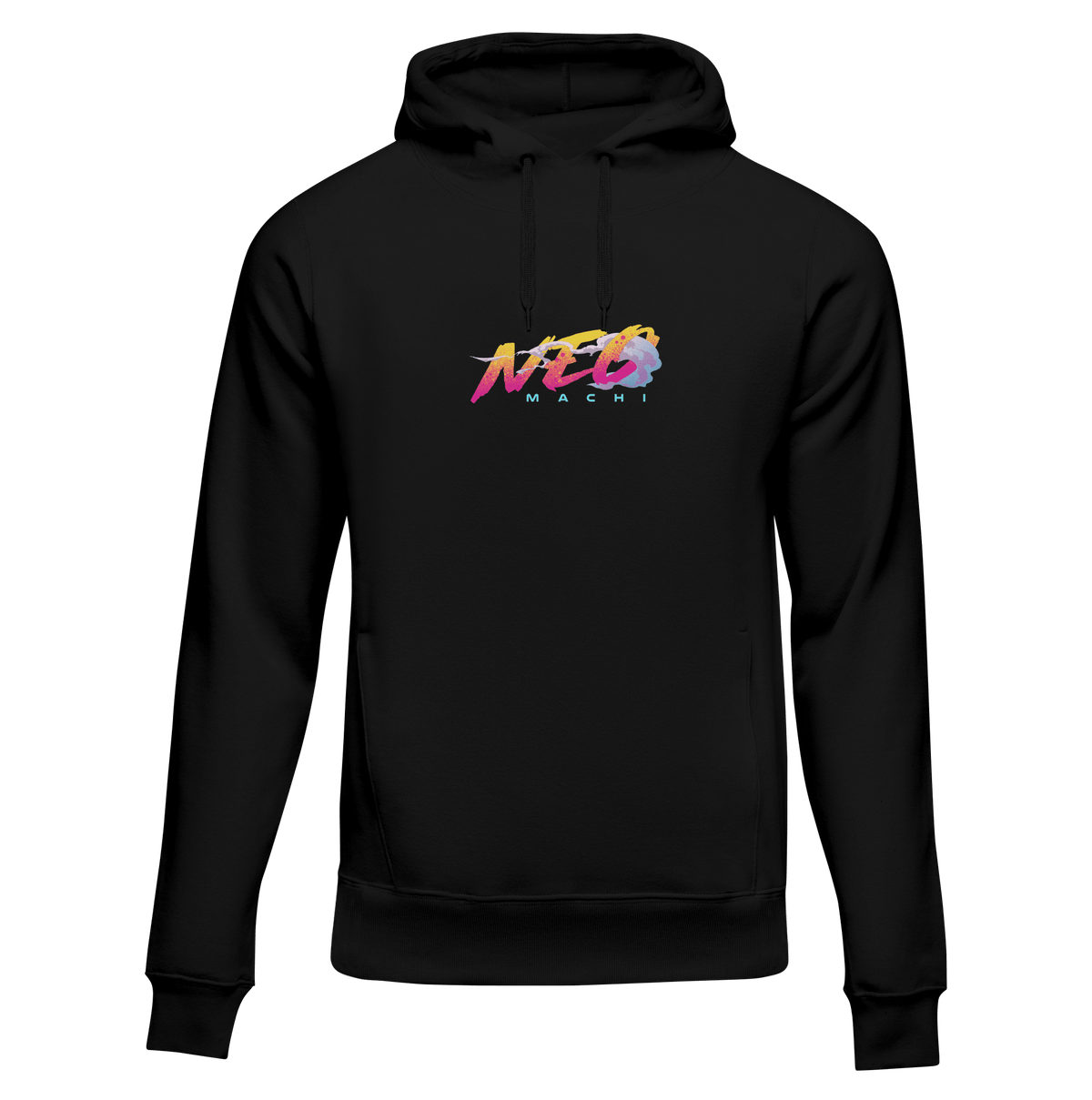 RŌNIN samurai cyberpunk hoodie, view 2