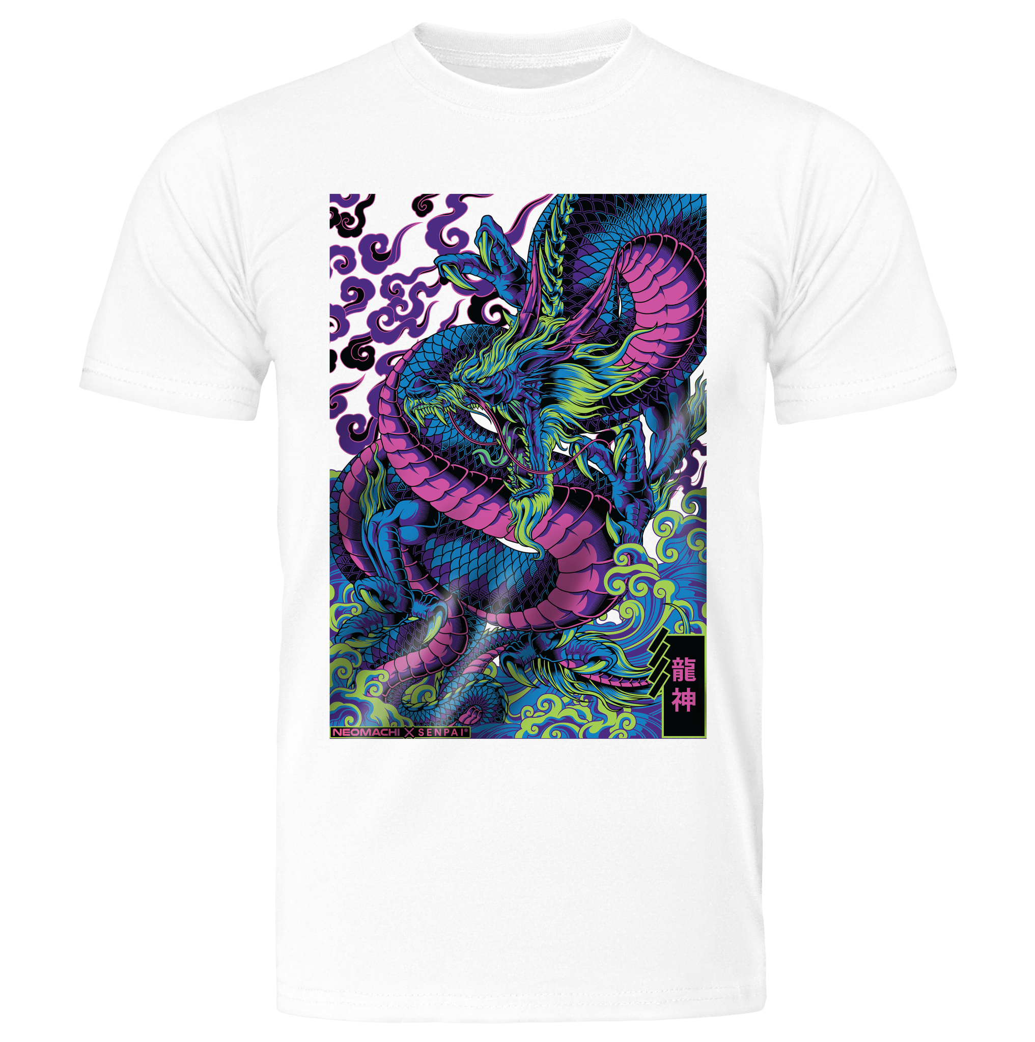 RYUJIN: T - SHIRT - NEOMACHI - Cyberpunk - Techwear - Gaming