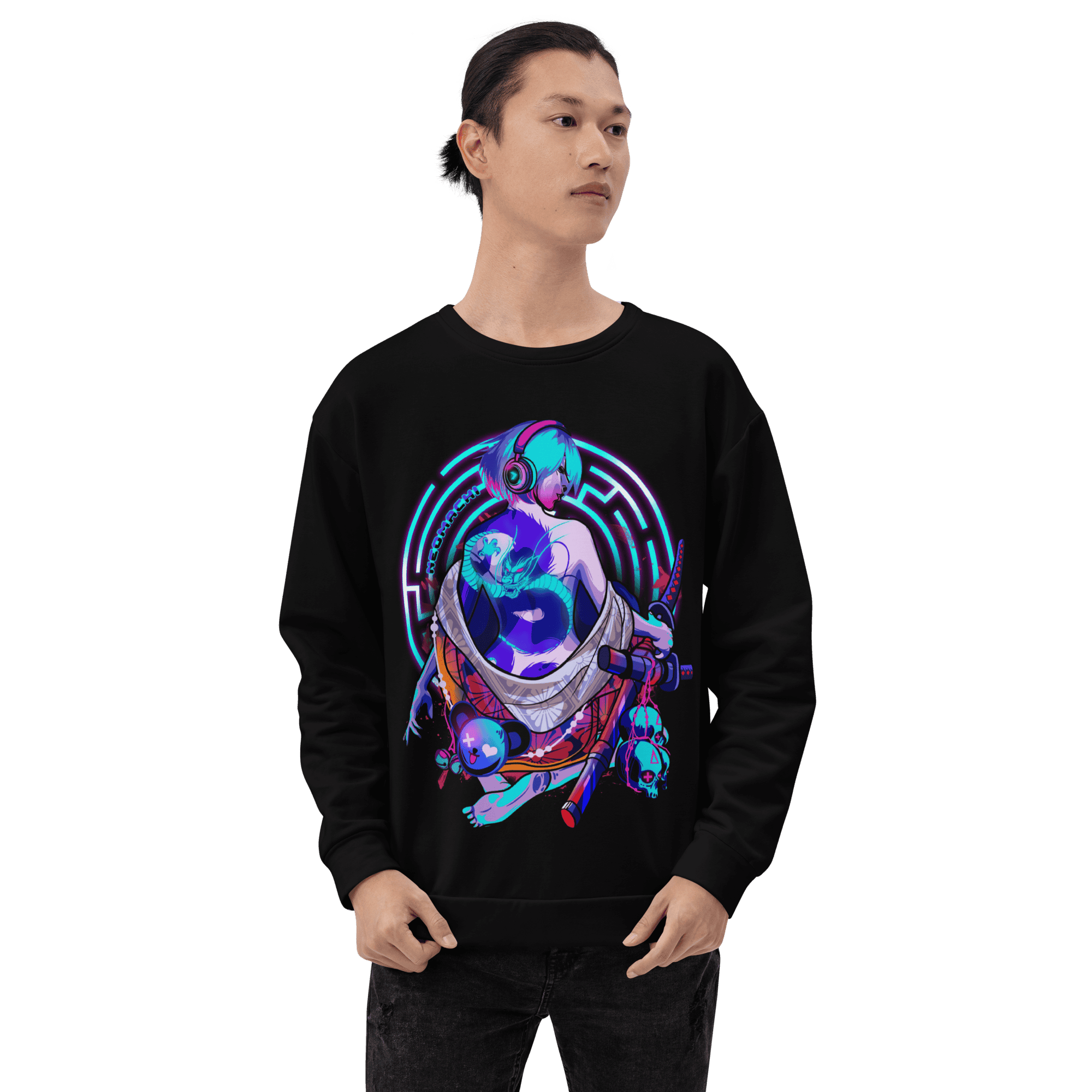 RYUTATU: SWEATER - NEOMACHI - Cyberpunk - Techwear - Gaming