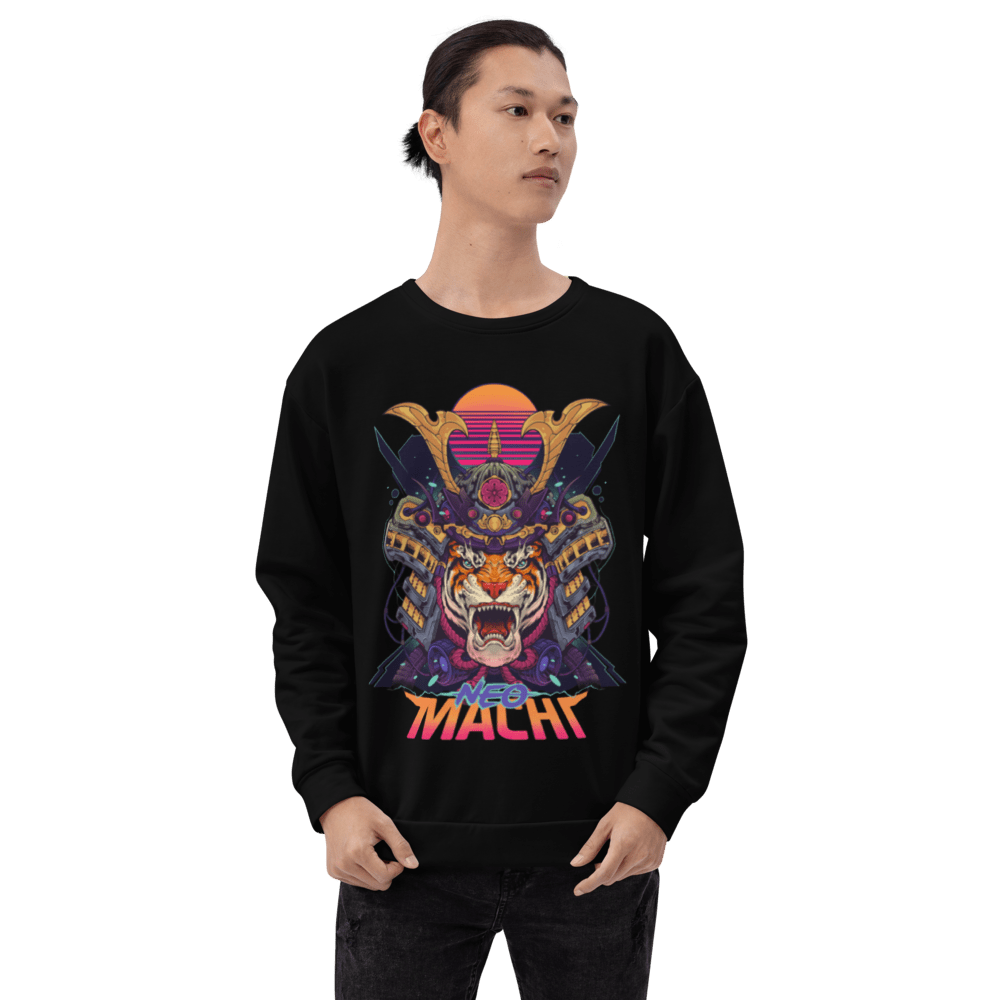 SAMURAITAIGĀ: SWEATER - NEOMACHI - Cyberpunk - Techwear - Gaming