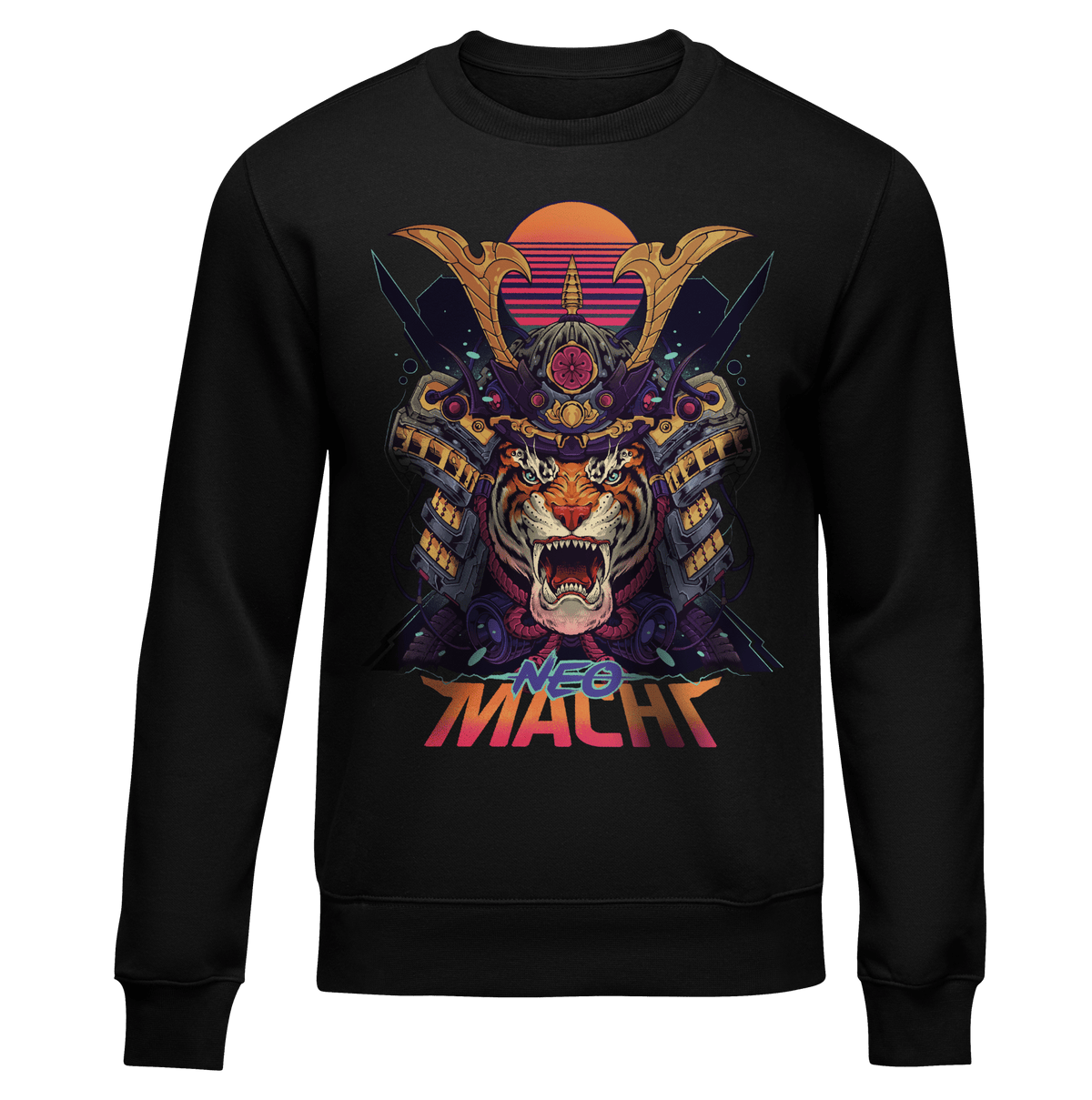 SAMURAITAIGĀ: SWEATER - NEOMACHI - Cyberpunk - Techwear - Gaming