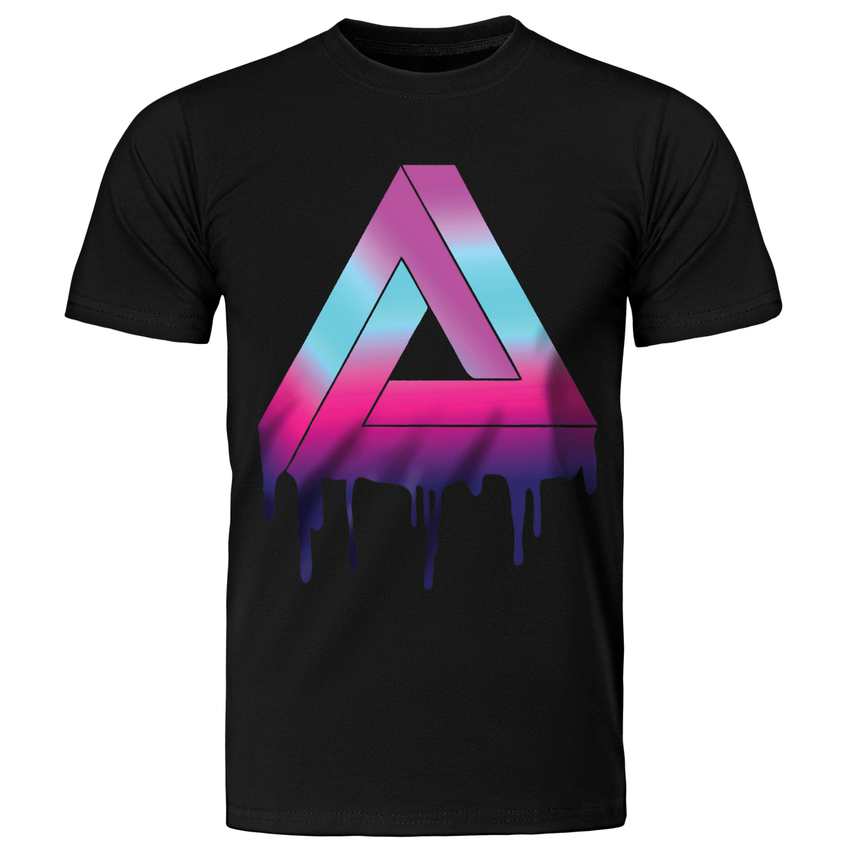 SANKAKU: T - SHIRT - NEOMACHI - Cyberpunk - Techwear - Gaming