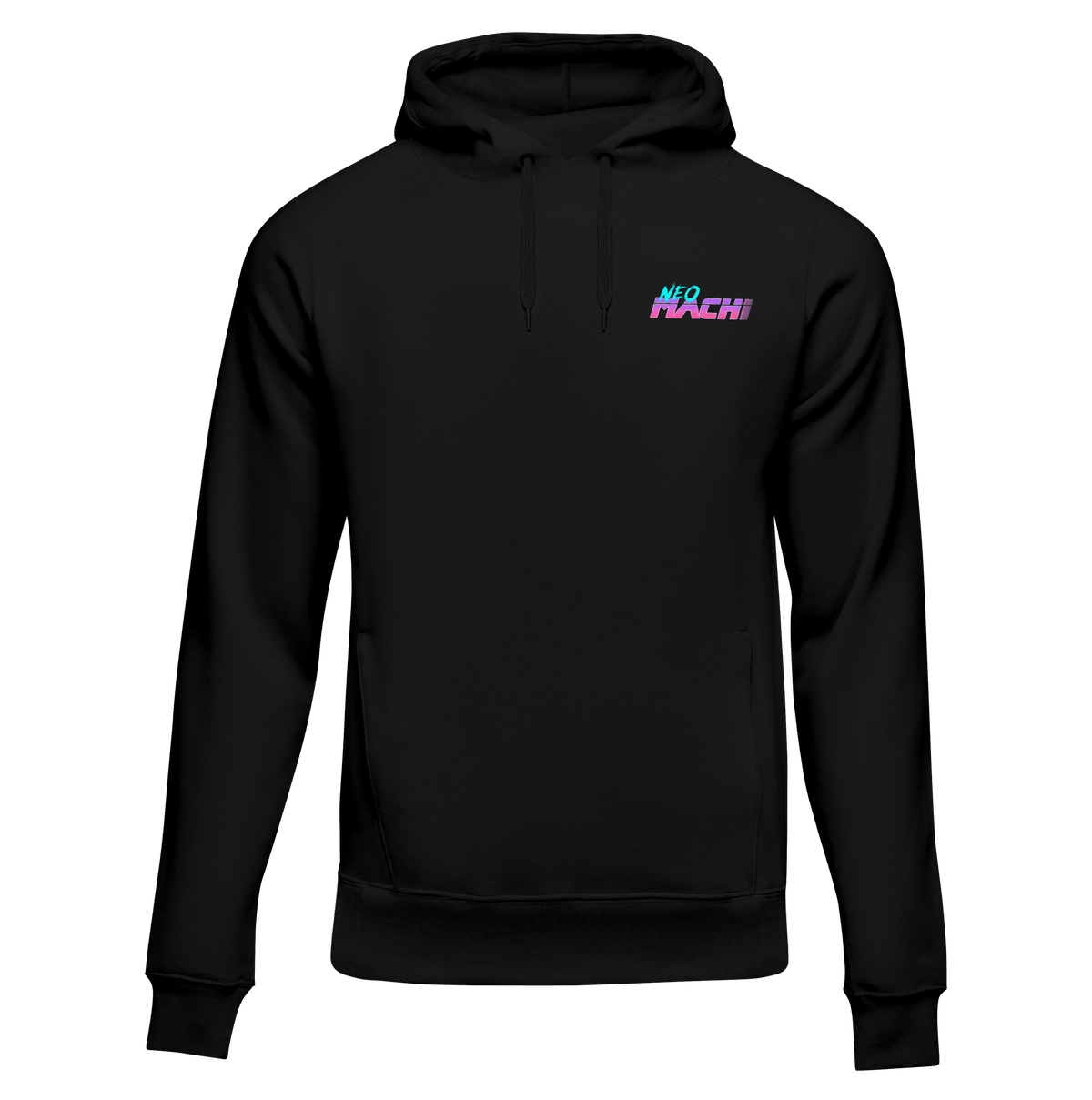 SENSU geisha with fan cyberpunk hoodie, view 2
