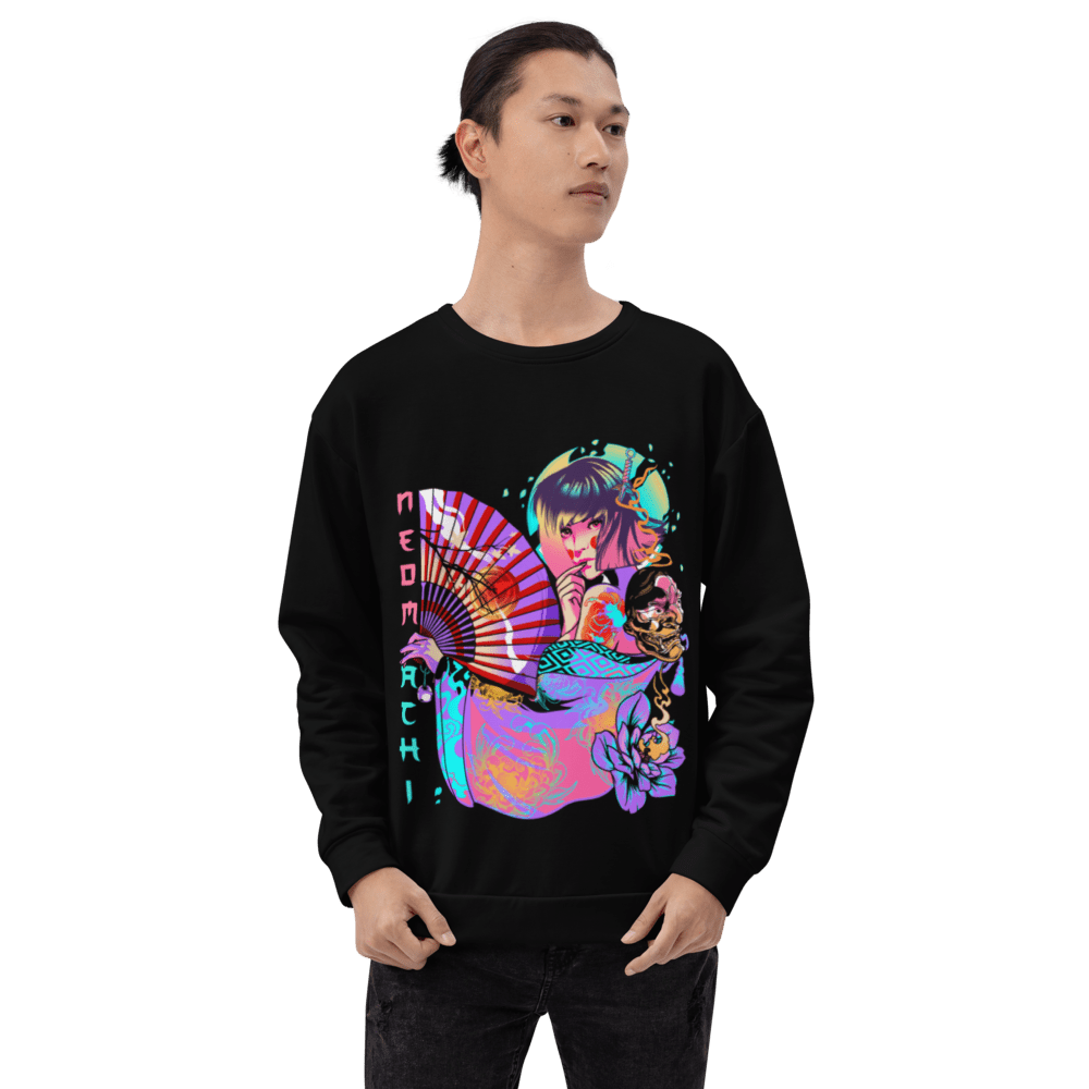 SENSU: SWEATER - NEOMACHI - Cyberpunk - Techwear - Gaming