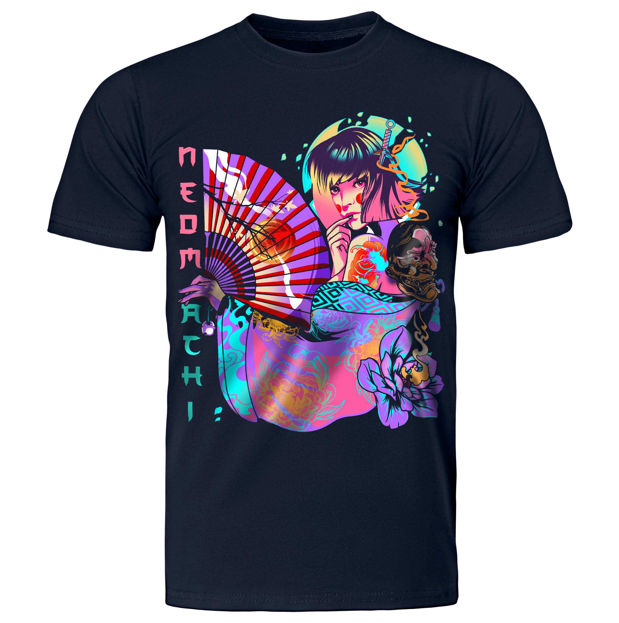SENSU: T - SHIRT - NEOMACHI - Cyberpunk - Techwear - Gaming