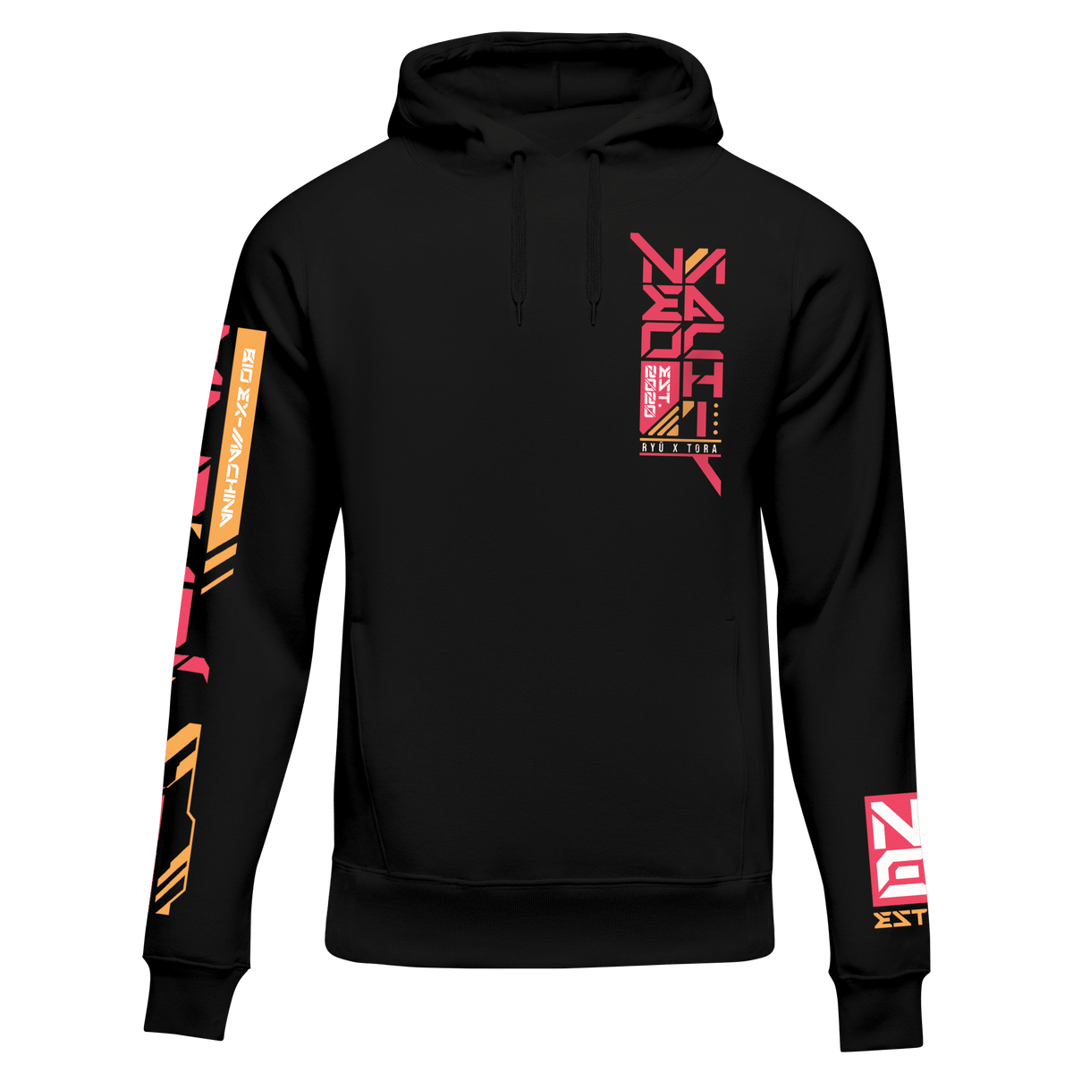 SENTŌ: HOODIE - NEOMACHI - Cyberpunk - Techwear - Gaming