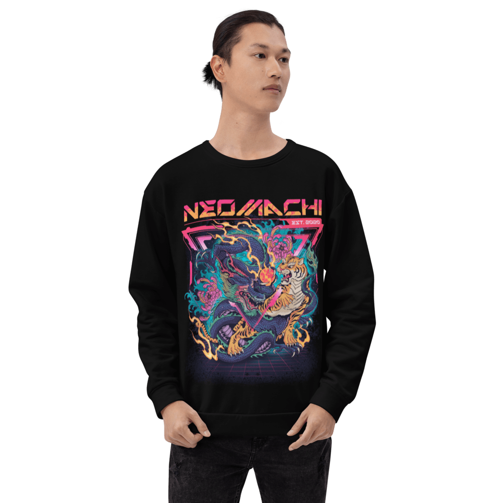 SENTŌ: SWEATER - NEOMACHI - Cyberpunk - Techwear - Gaming