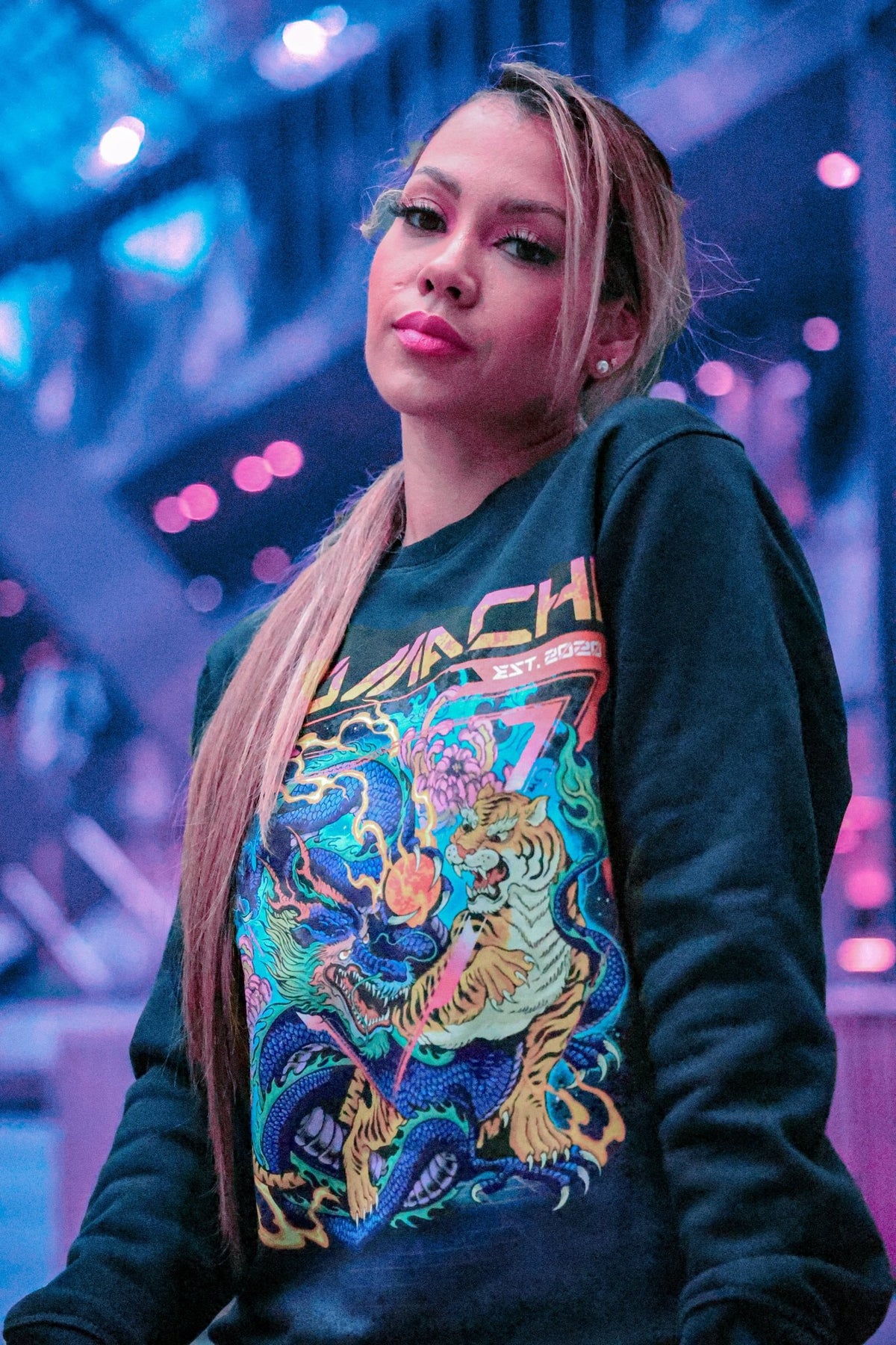 SENTŌ: SWEATER - NEOMACHI - Cyberpunk - Techwear - Gaming