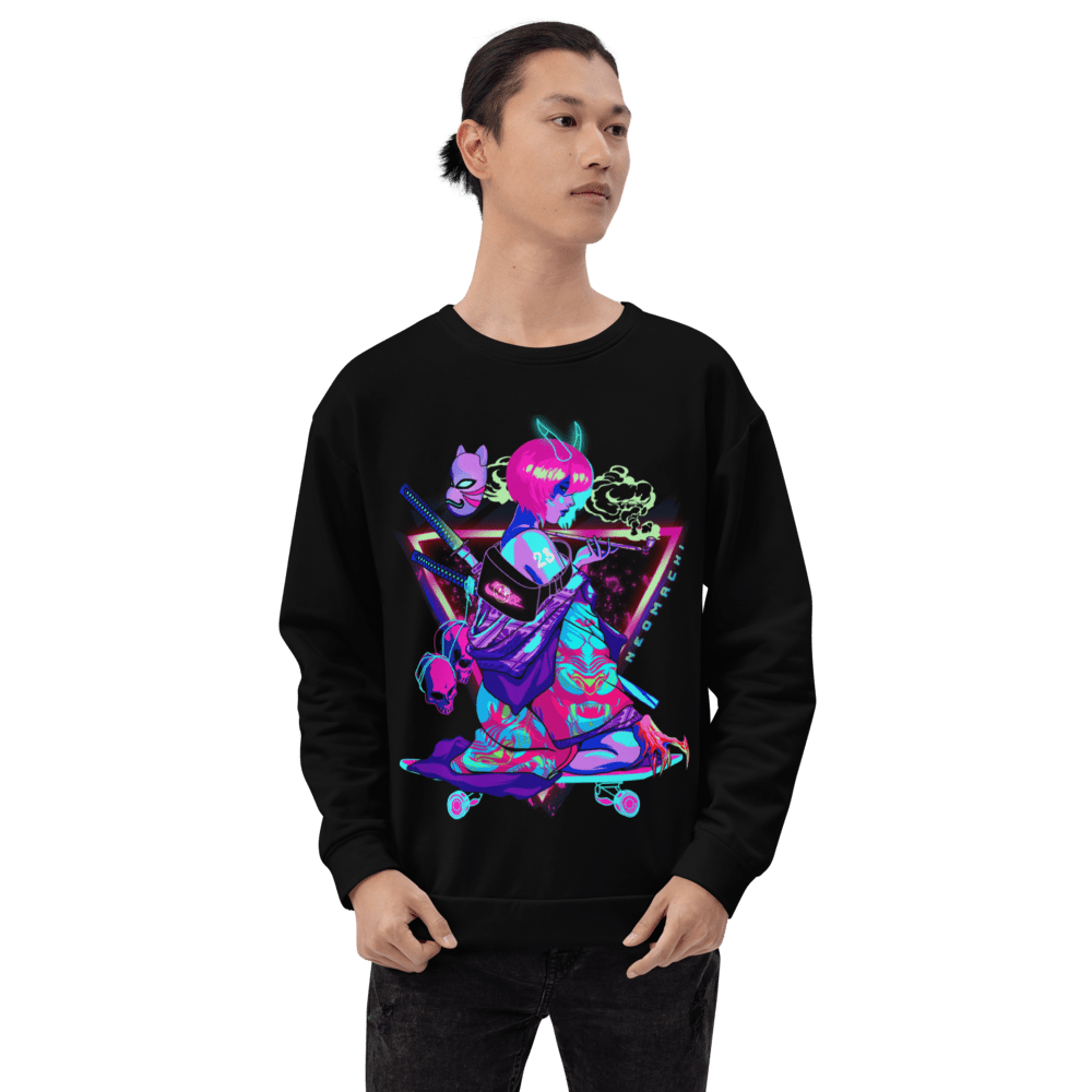 SUKĒTA: SWEATER - NEOMACHI - Cyberpunk - Techwear - Gaming