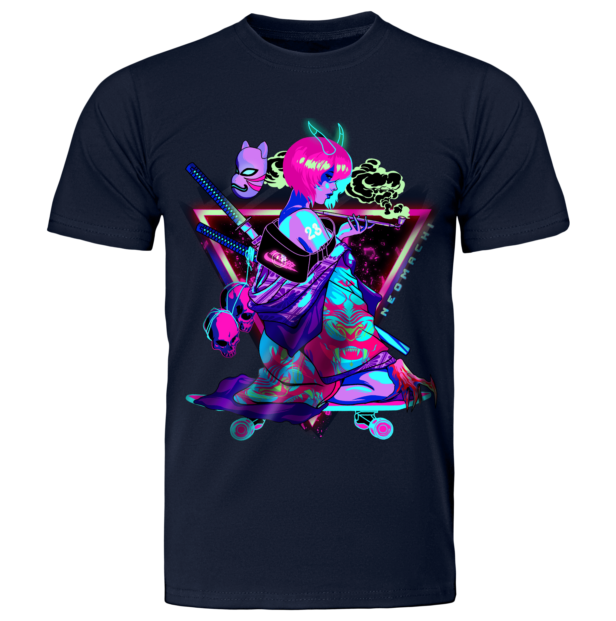 SUKĒTĀ: T - SHIRT - NEOMACHI - Cyberpunk - Techwear - Gaming
