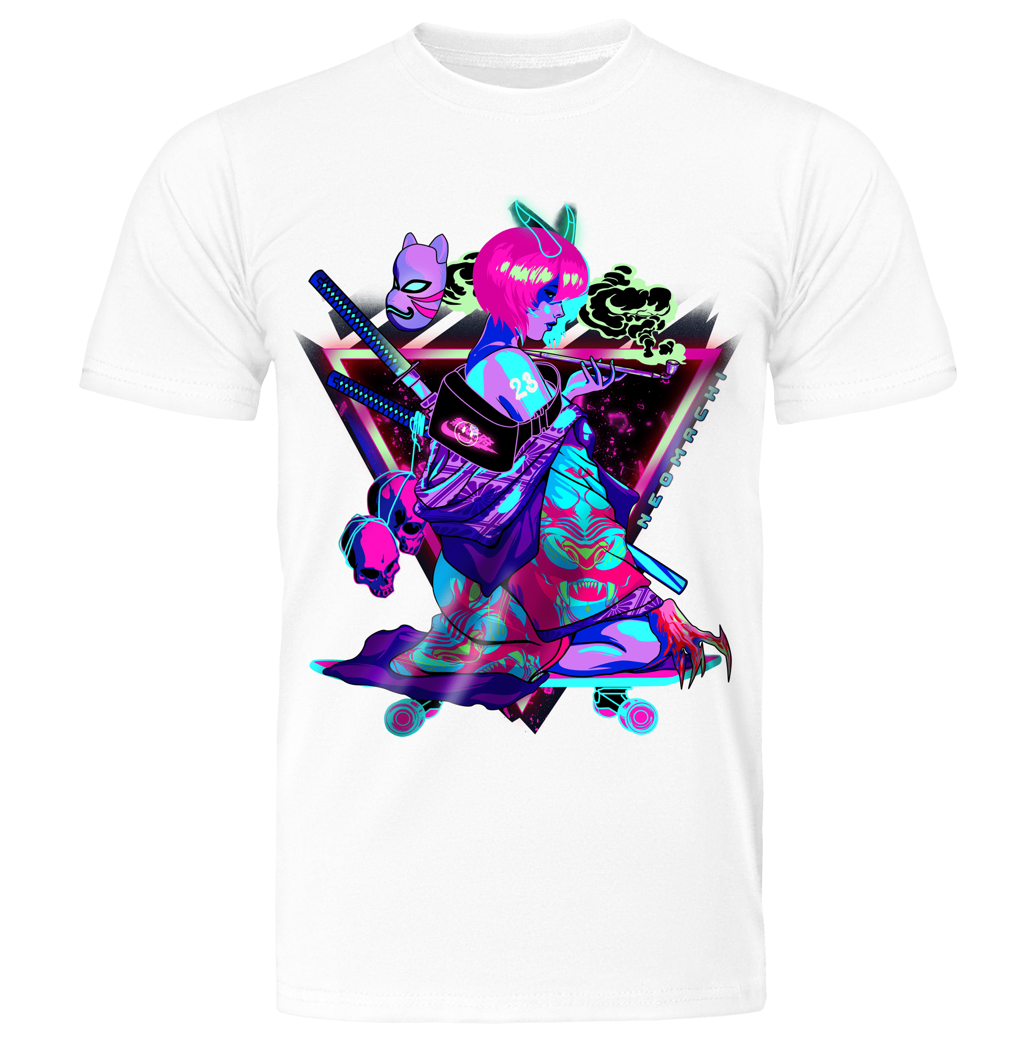 SUKĒTĀ: T - SHIRT - NEOMACHI - Cyberpunk - Techwear - Gaming