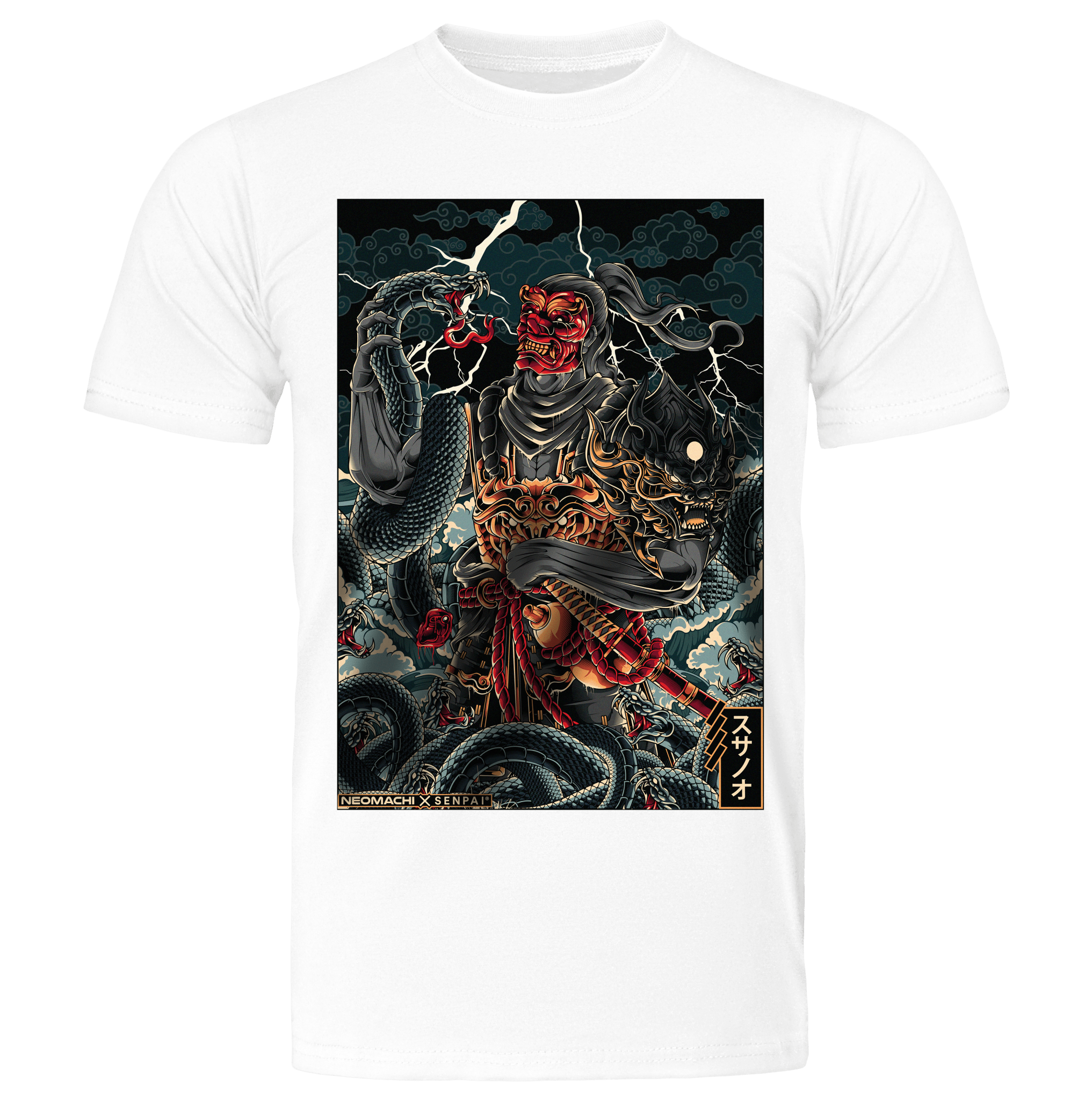 SUSANOO: T - SHIRT - NEOMACHI - Cyberpunk - Techwear - Gaming