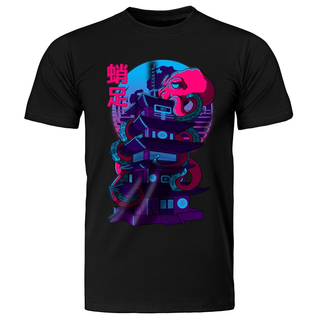 TAKO: T - SHIRT - NEOMACHI - Cyberpunk - Techwear - Gaming