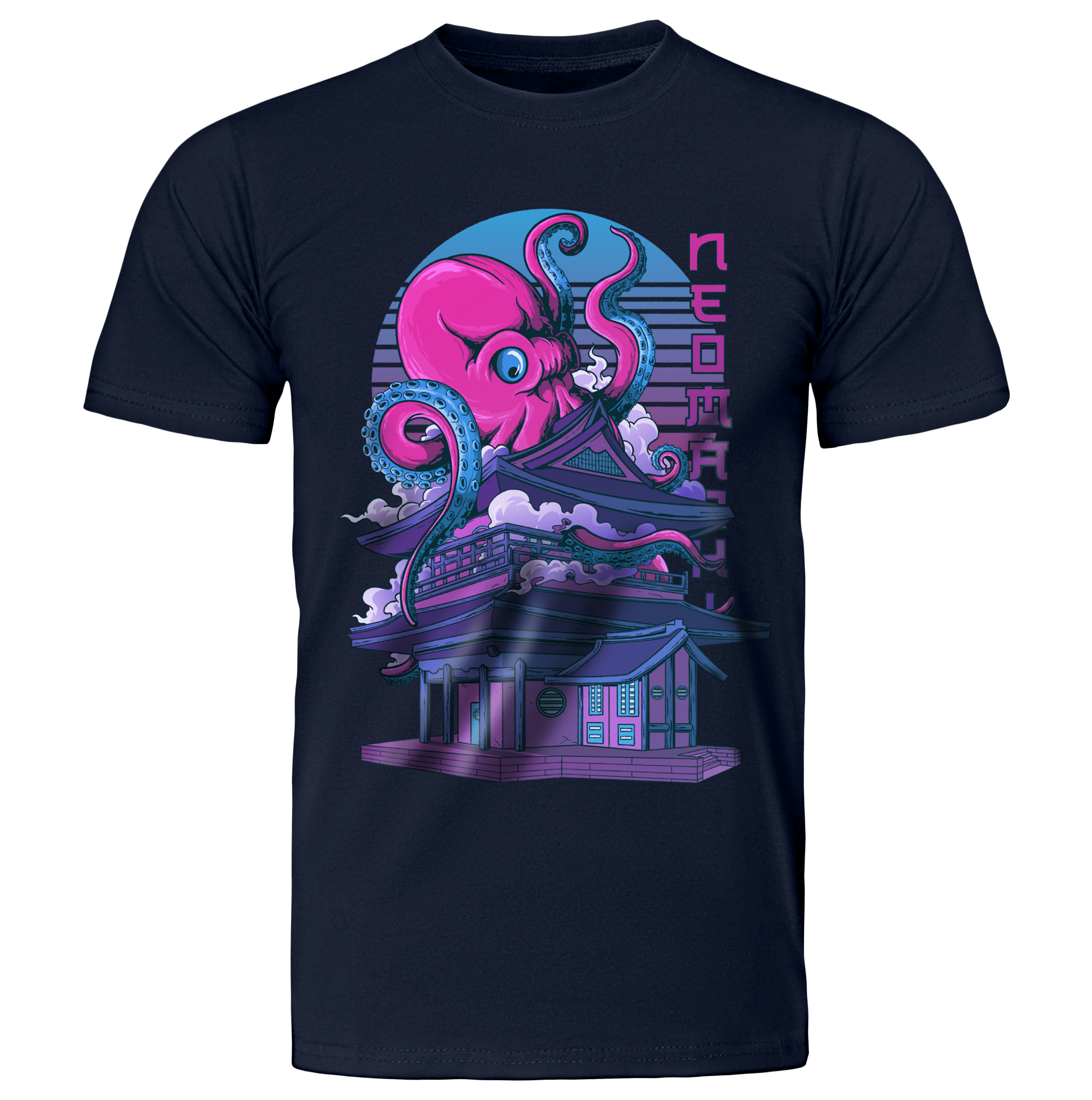 TAKOYAKI: T - SHIRT - NEOMACHI - Cyberpunk - Techwear - Gaming
