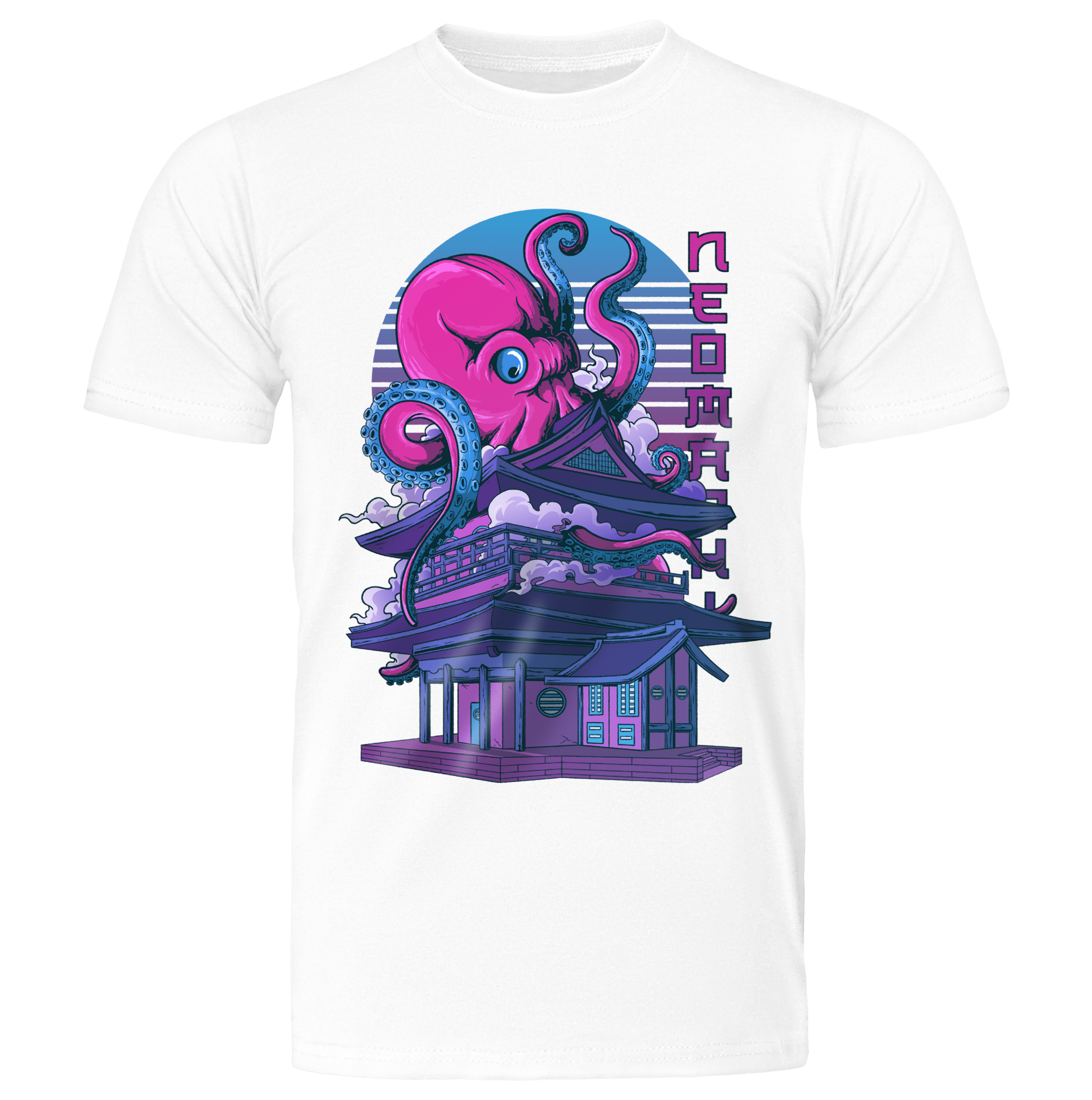 TAKOYAKI: T - SHIRT - NEOMACHI - Cyberpunk - Techwear - Gaming