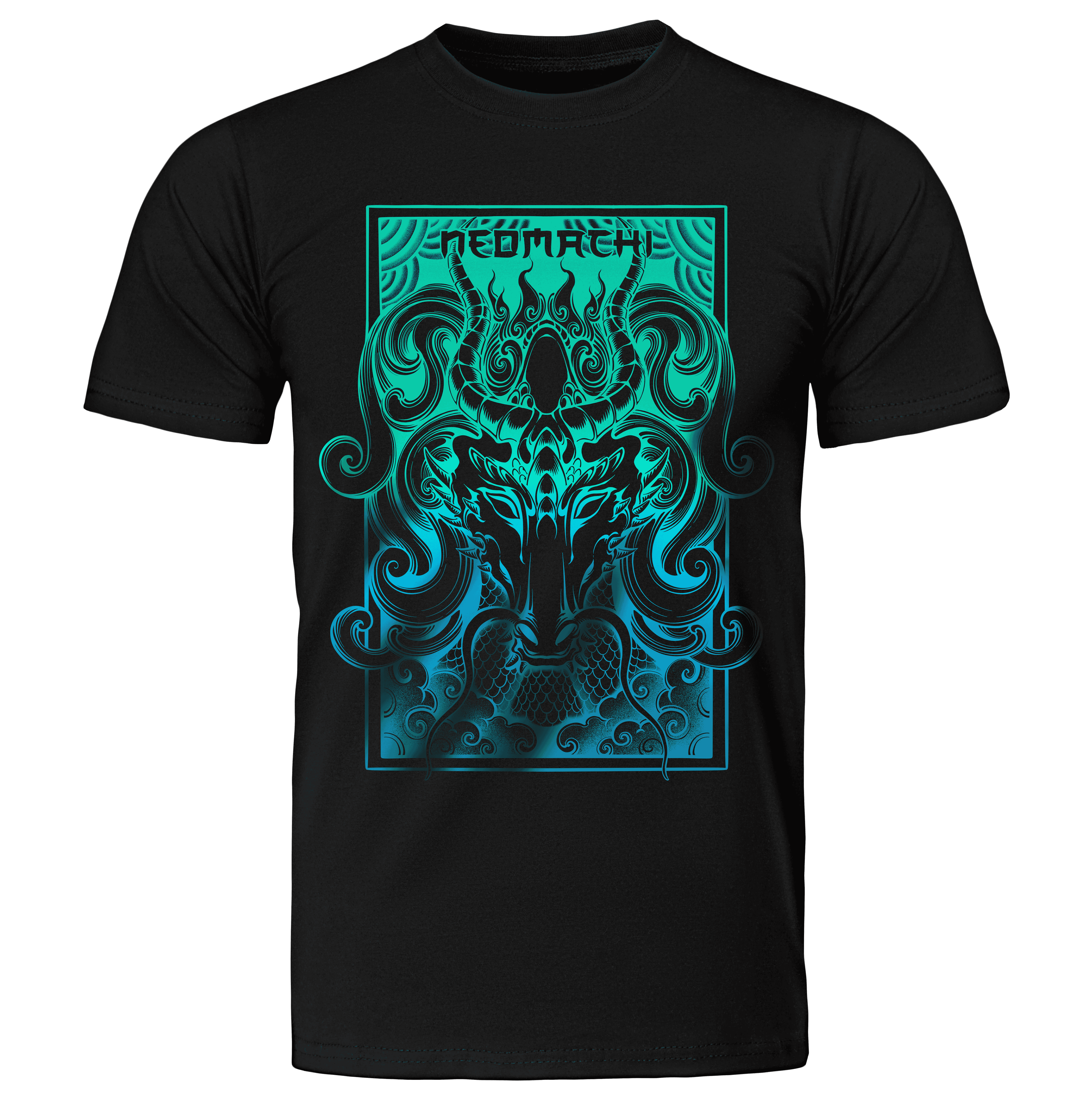 KIRIN: T-SHIRT-T-SHIRT-NEOMACHI-CYBERPUNK