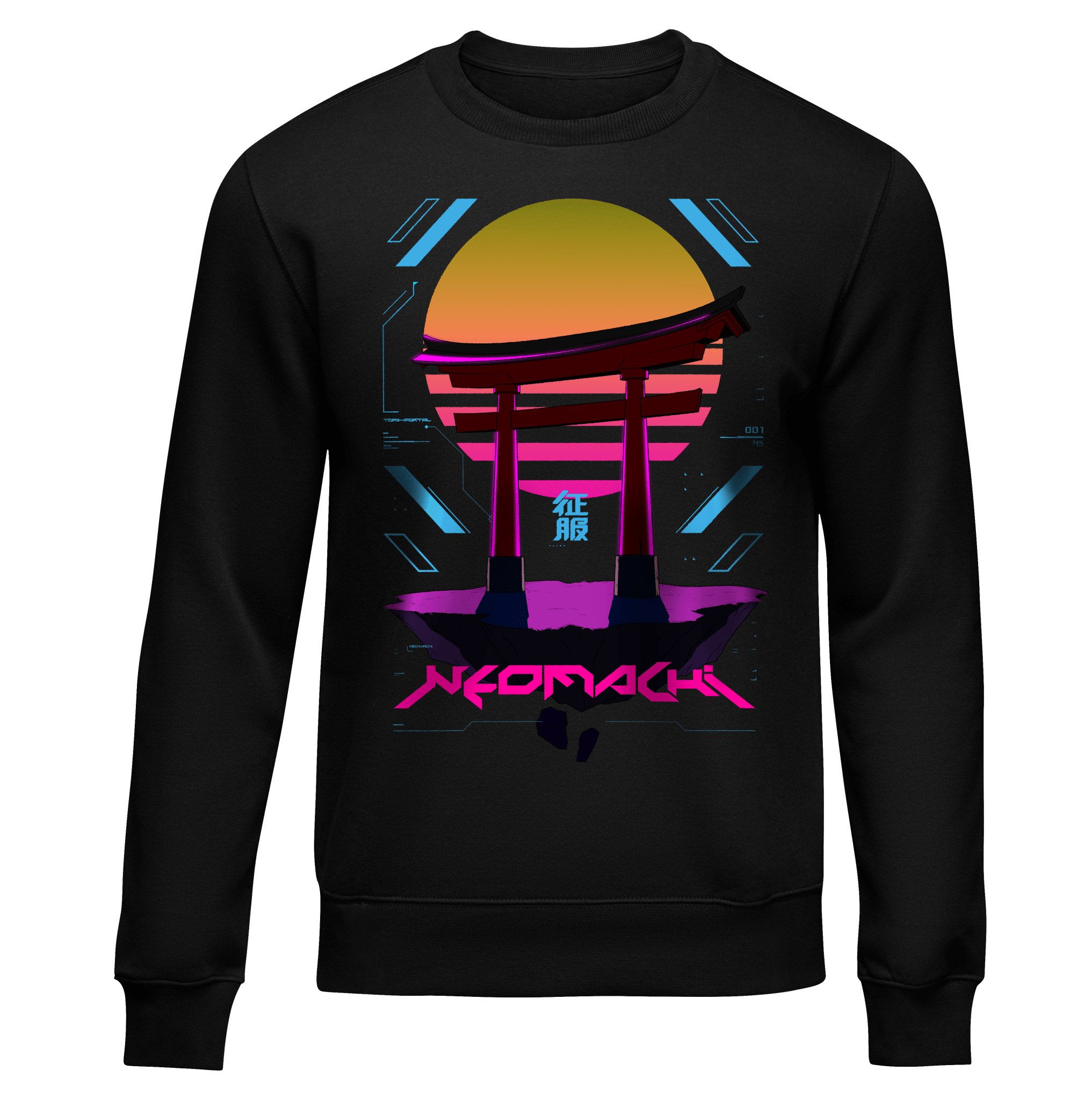 TORII: SWEATER - NEOMACHI - Cyberpunk - Techwear - Gaming