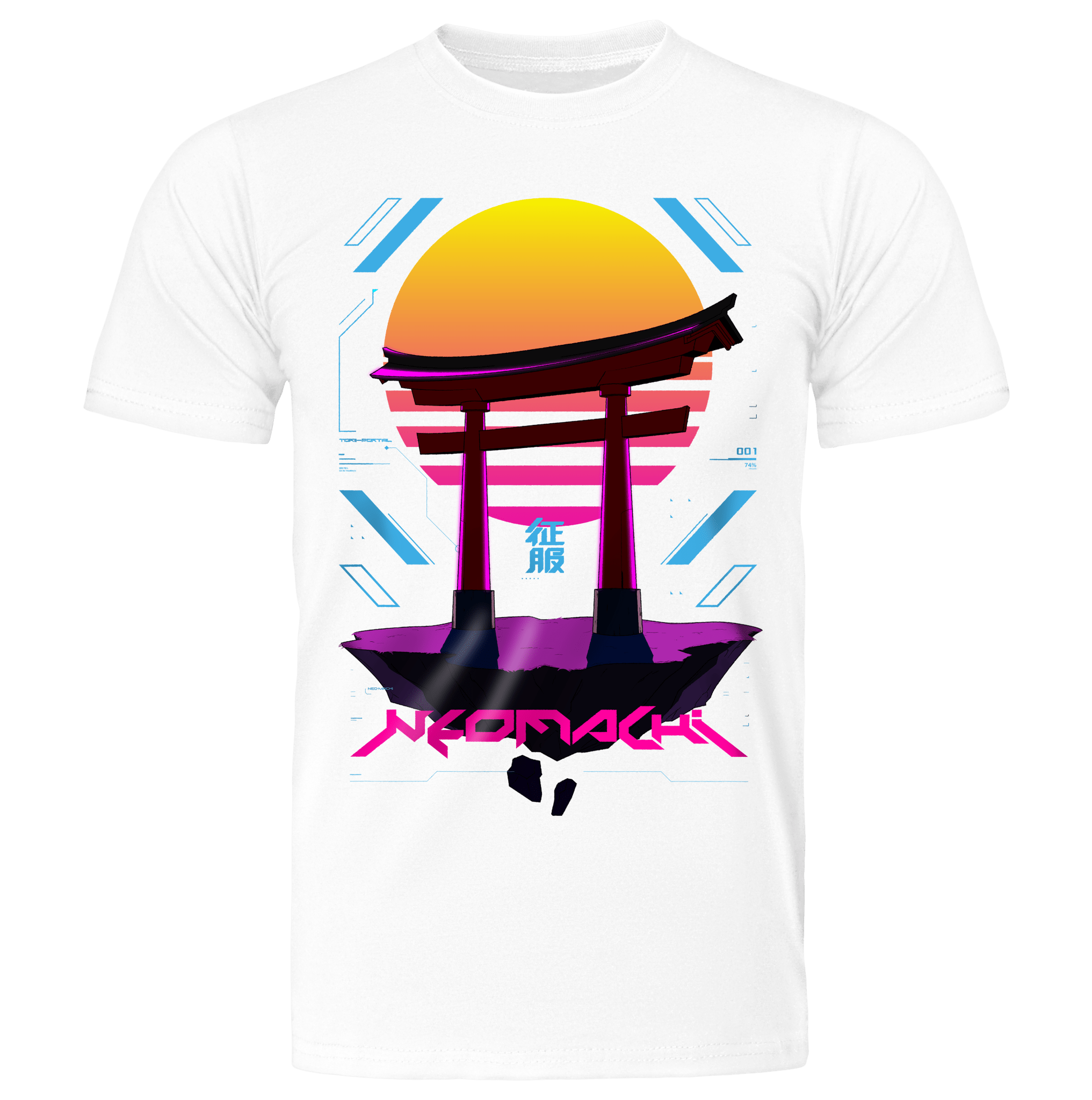 TORII: T - SHIRT - NEOMACHI - Cyberpunk - Techwear - Gaming